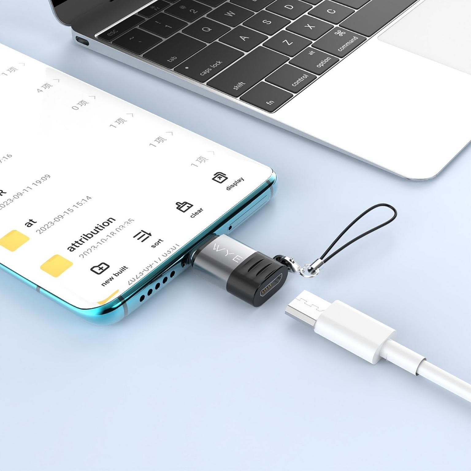 WYE Micro to USB-C Mini Adaptor