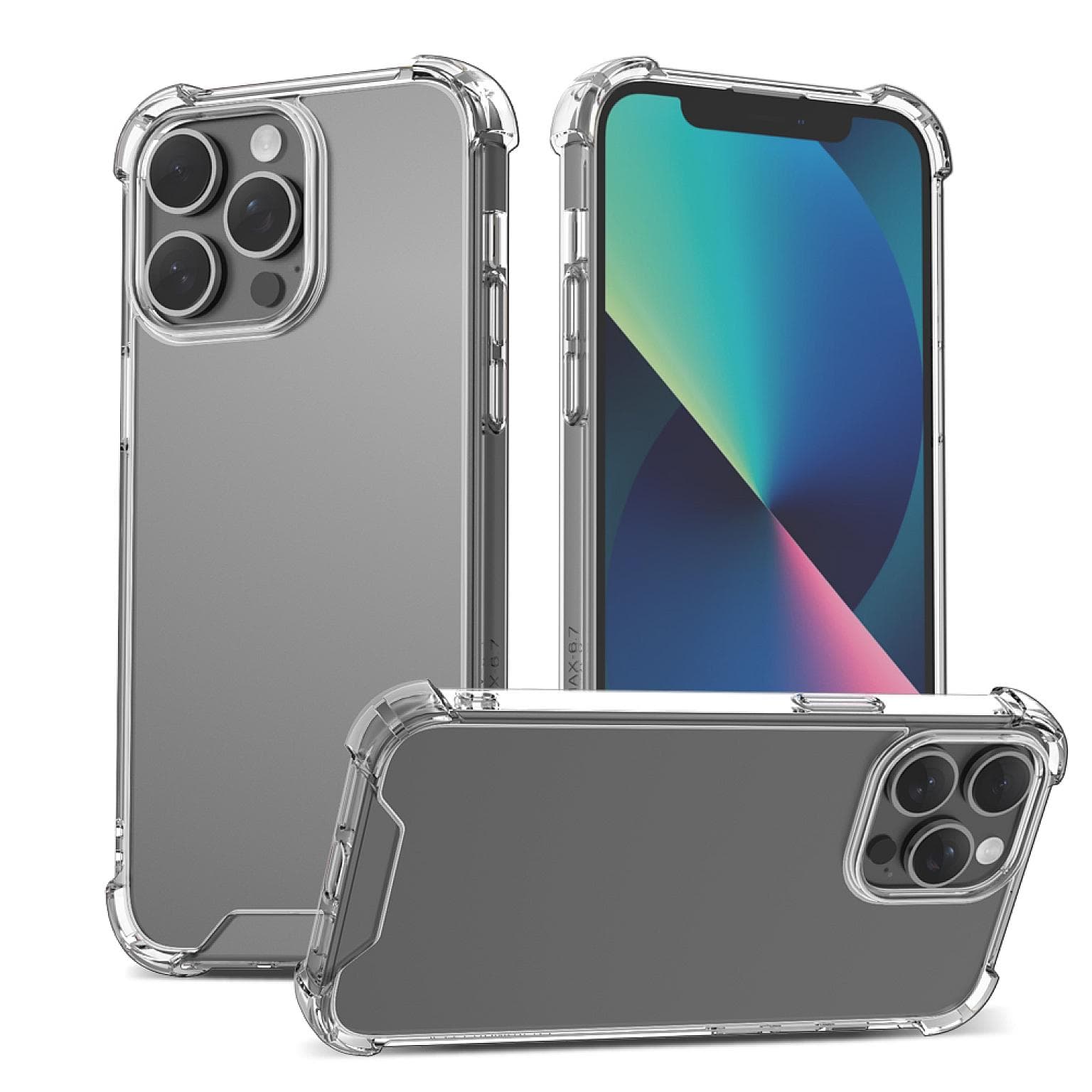 iPhone 13 Clear Anti shock Armour CC01 Case