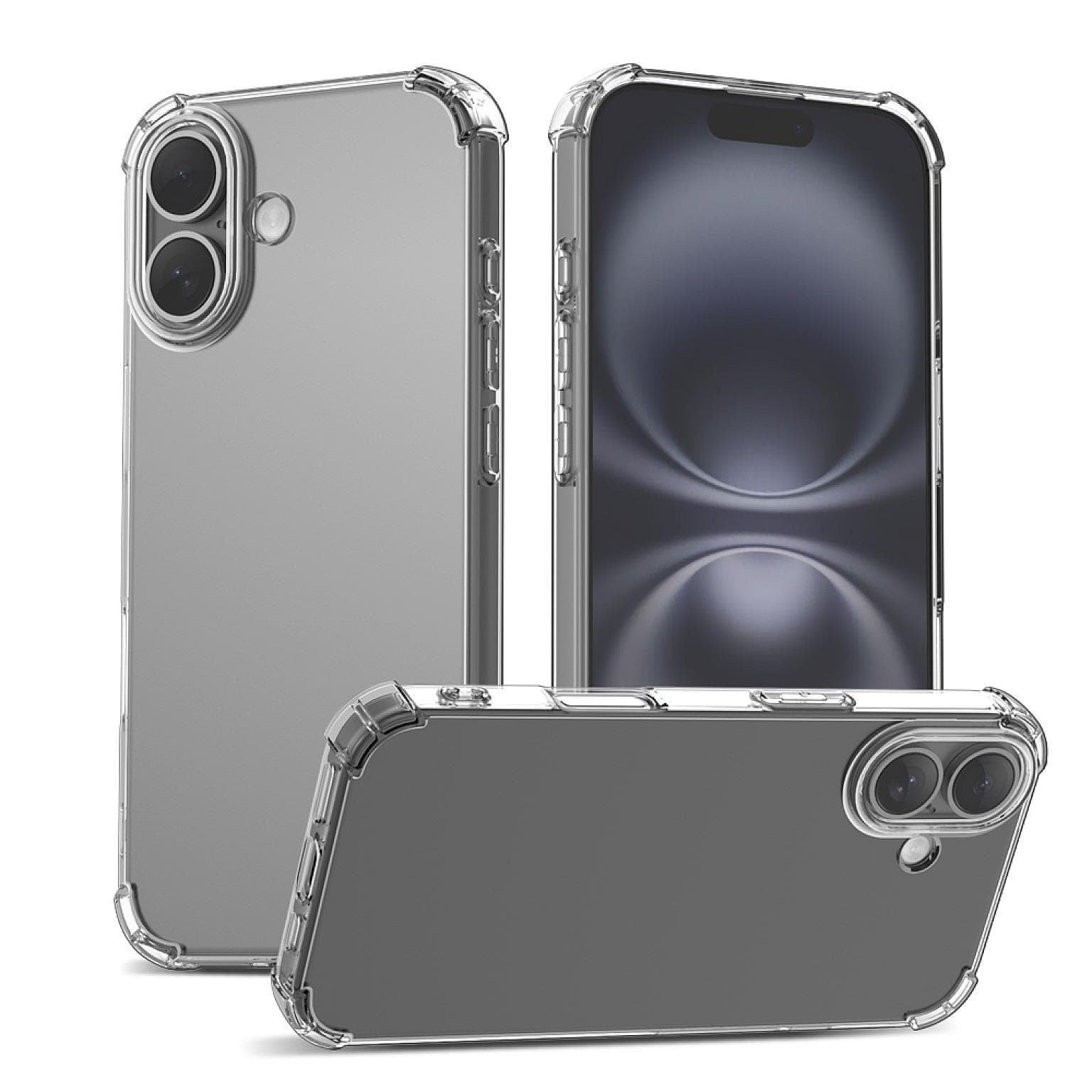 iPhone 15 Clear Anti Shock Armour CC01 Case