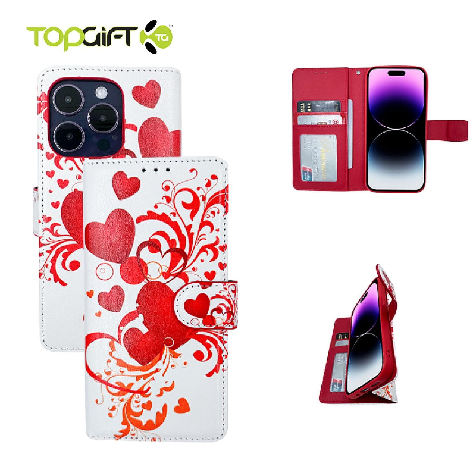 Galaxy A12 Wallet Printed Design Case