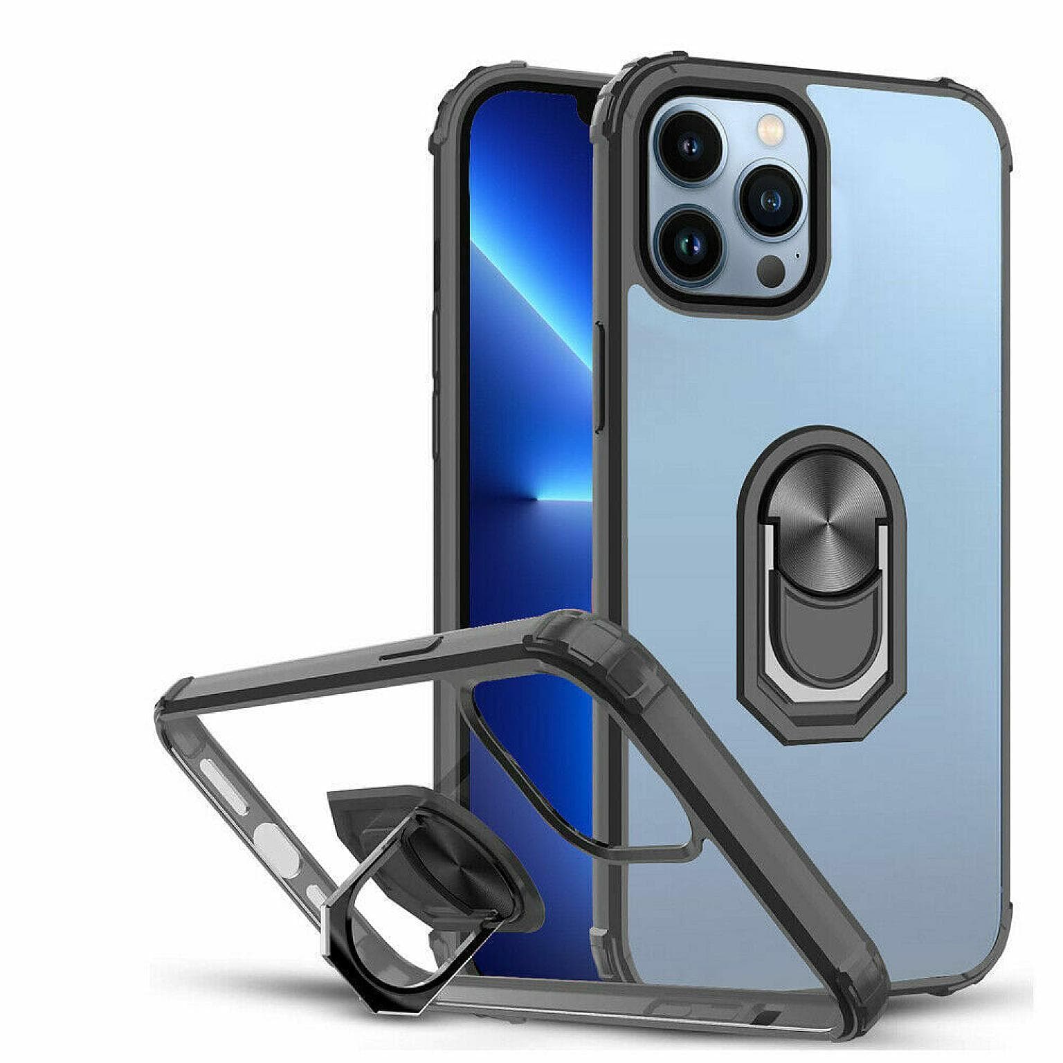 iPhone 14 Pro Max Clear Tech Ring Case