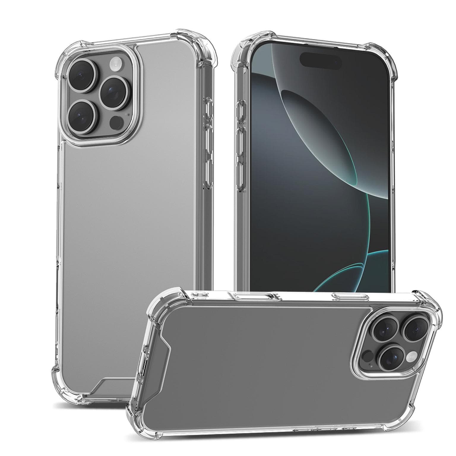 iPhone 16 Pro Clear Anti shock Armour CC01 Case