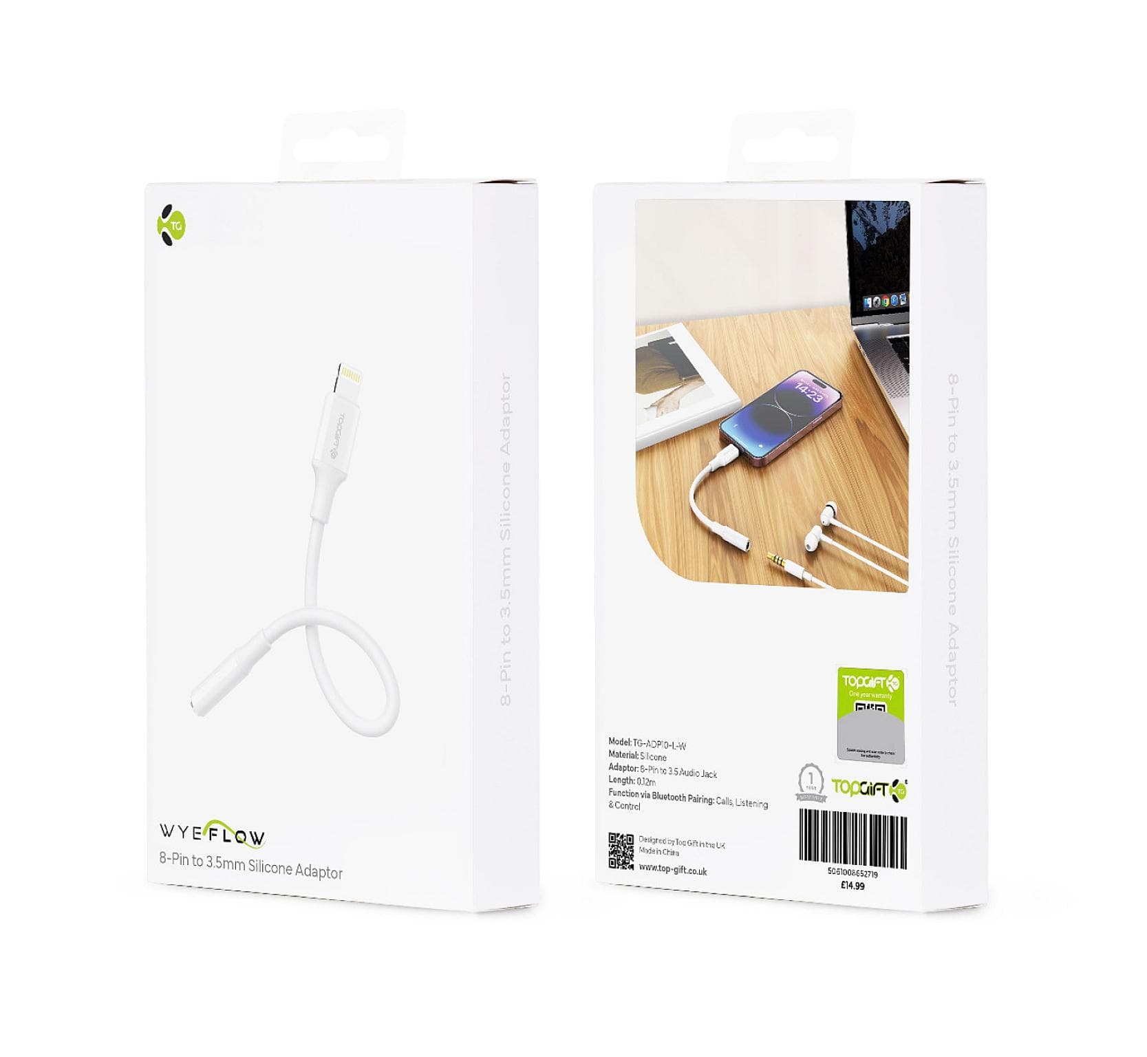 WYEFLOW 3.5mm Silicone Adapter