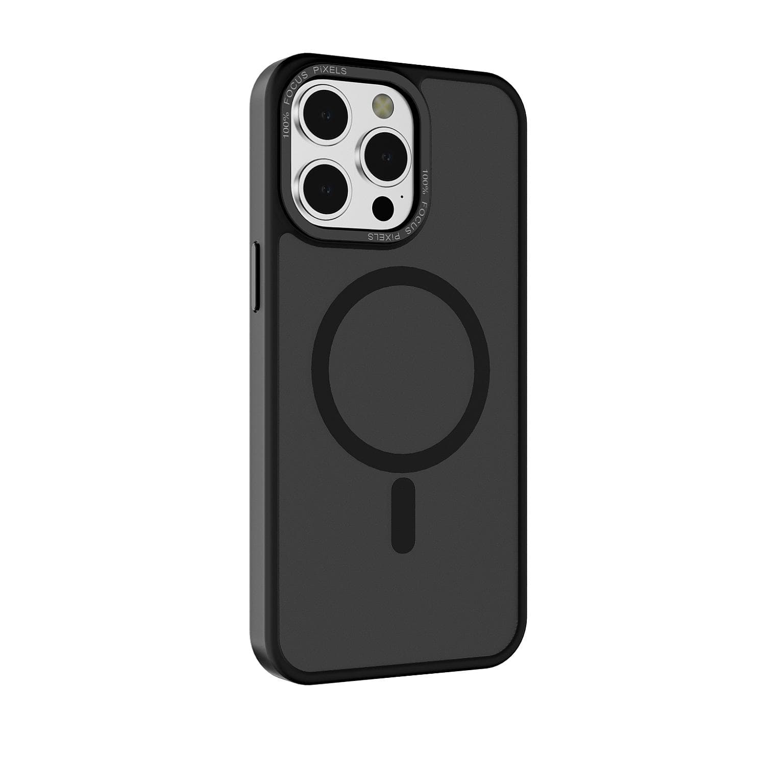 iPhone 15 Pro Hard TPU Clear MagS PC03 Case