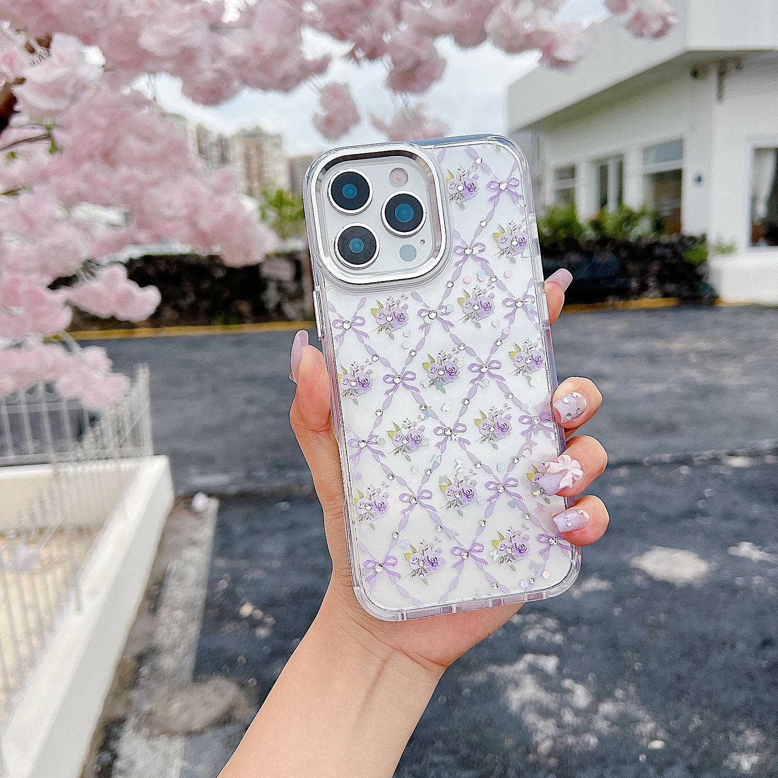 Galaxy S25 Ultra Floral Shiny FC19 Case