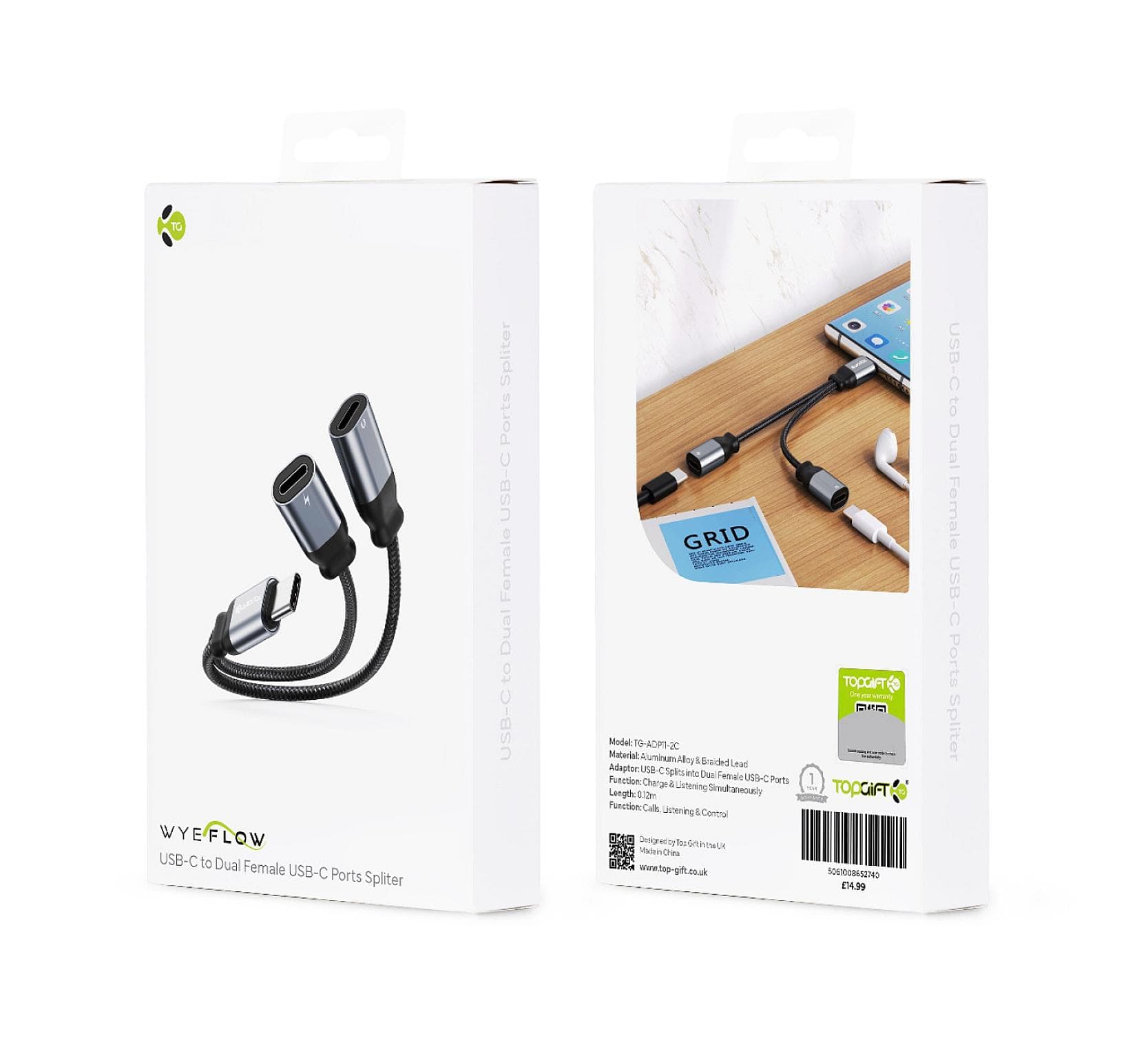 WYEFLOW Dual Female Ports Splitter