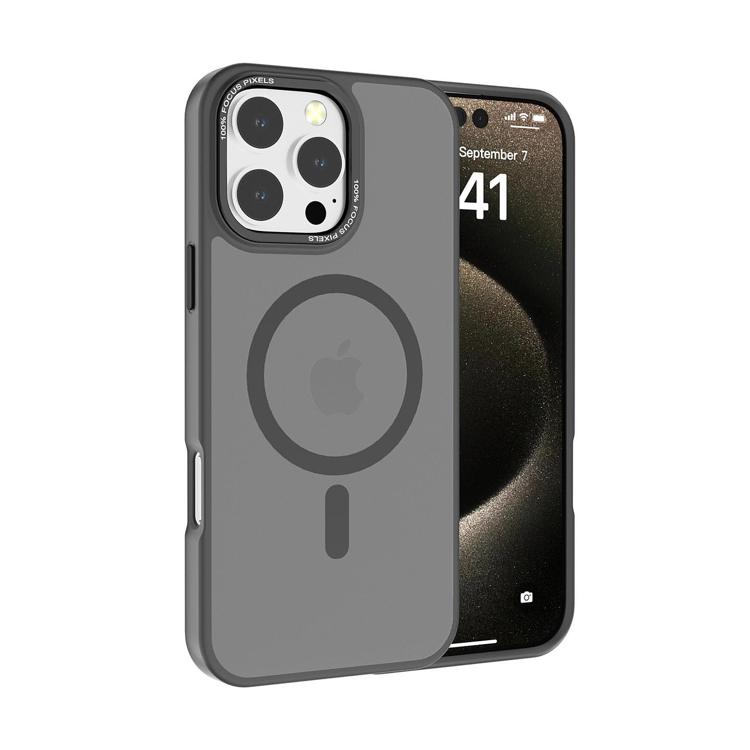 iPhone 17 Air Hard TPU Clear MagS PC03 Case