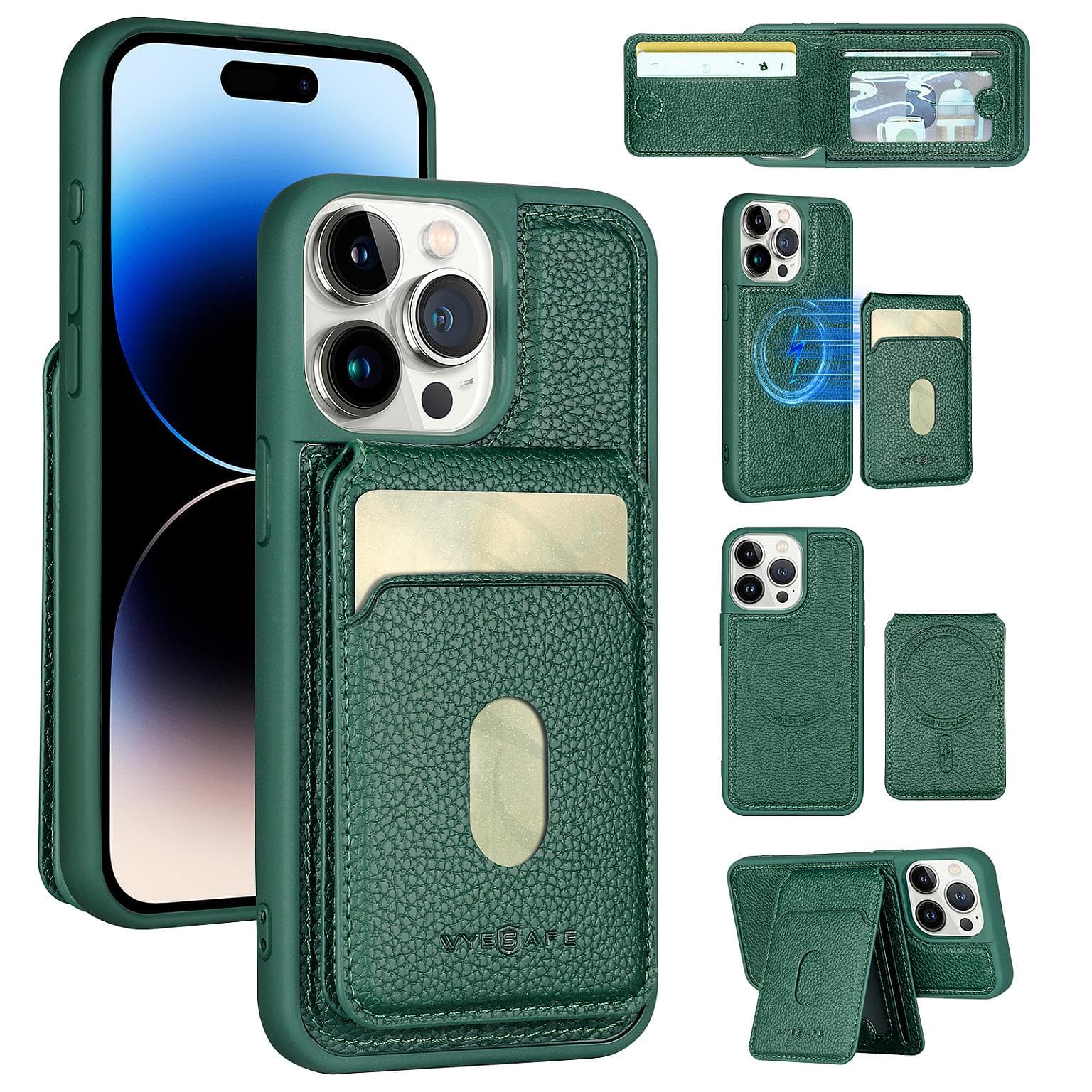 Galaxy S20 FE Wallet MagSafe Detachable Card Slot Case