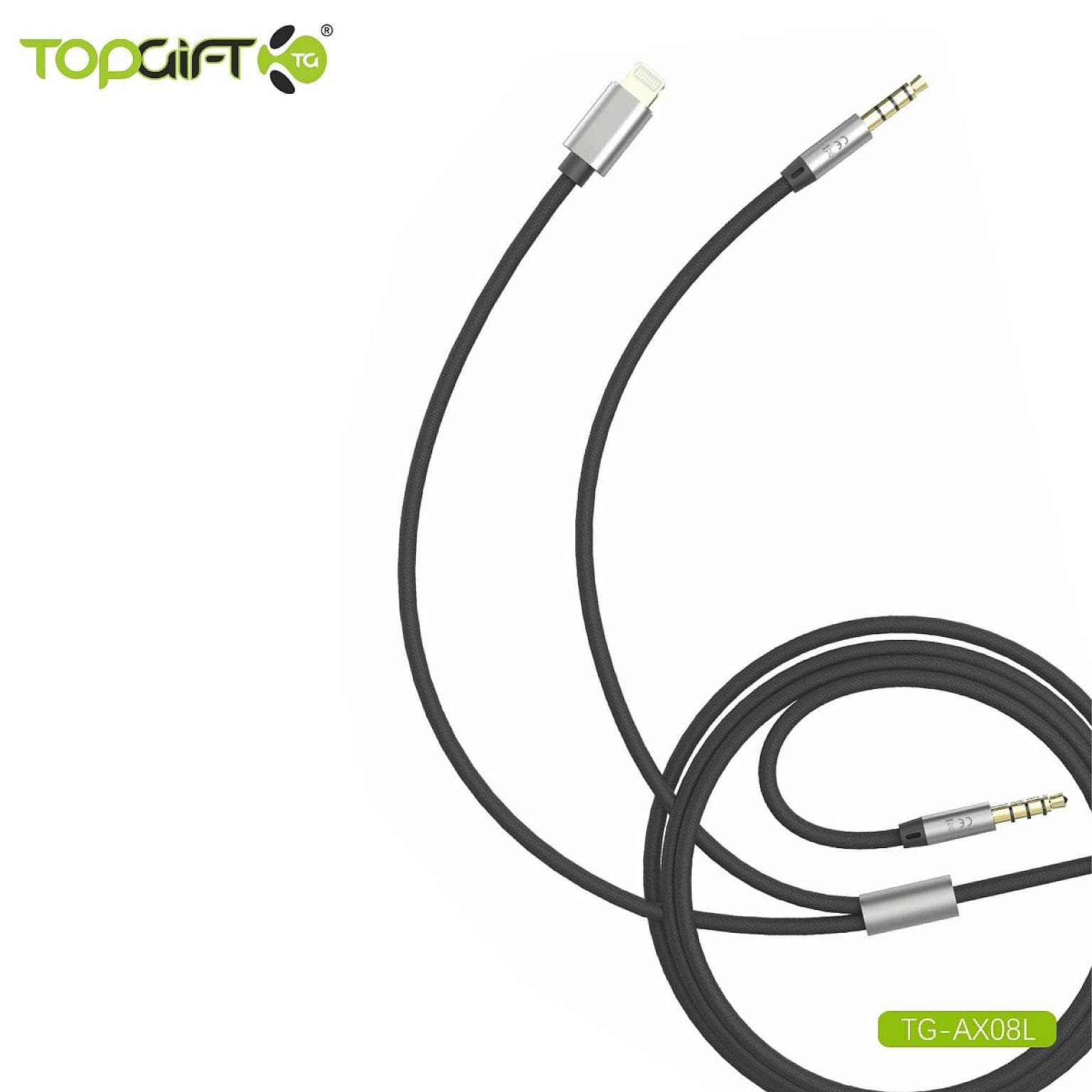WYEFLOW 8-Pin & 3.5mm 2-in-1 Aux Cable