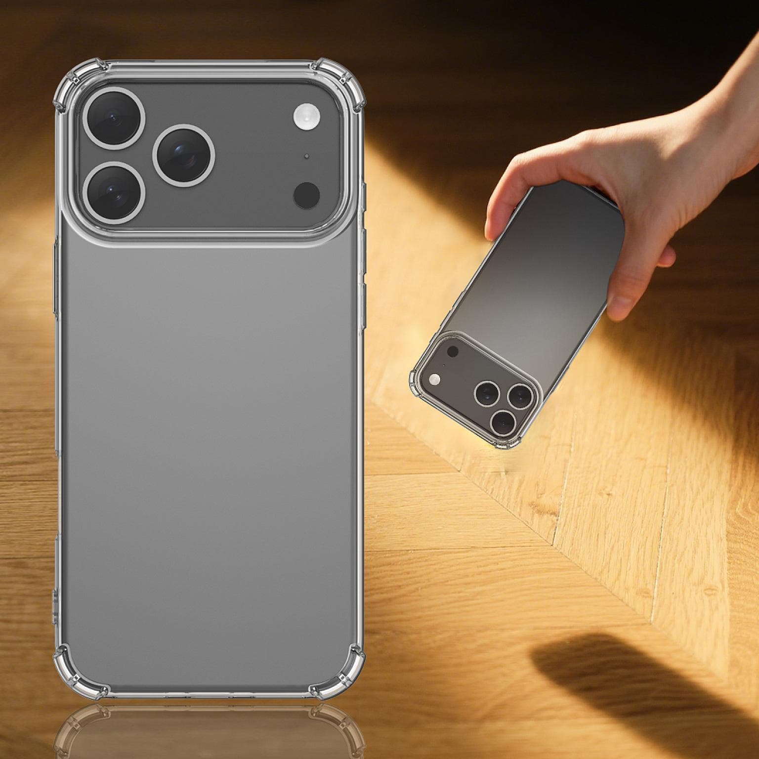 Galaxy A07 Clear Anti Shock Armour CC01 Case