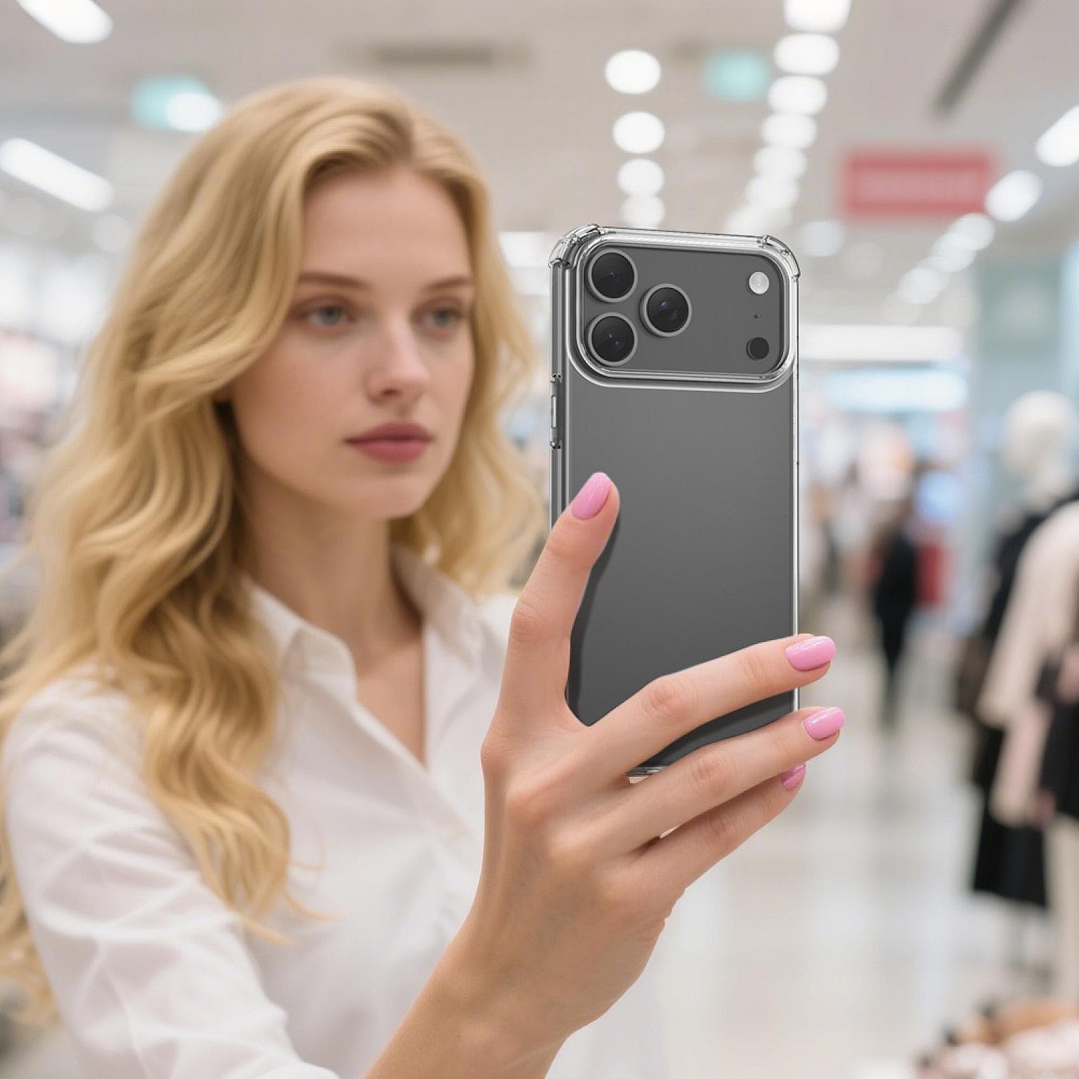 Galaxy A07 Clear Anti Shock Armour CC01 Case