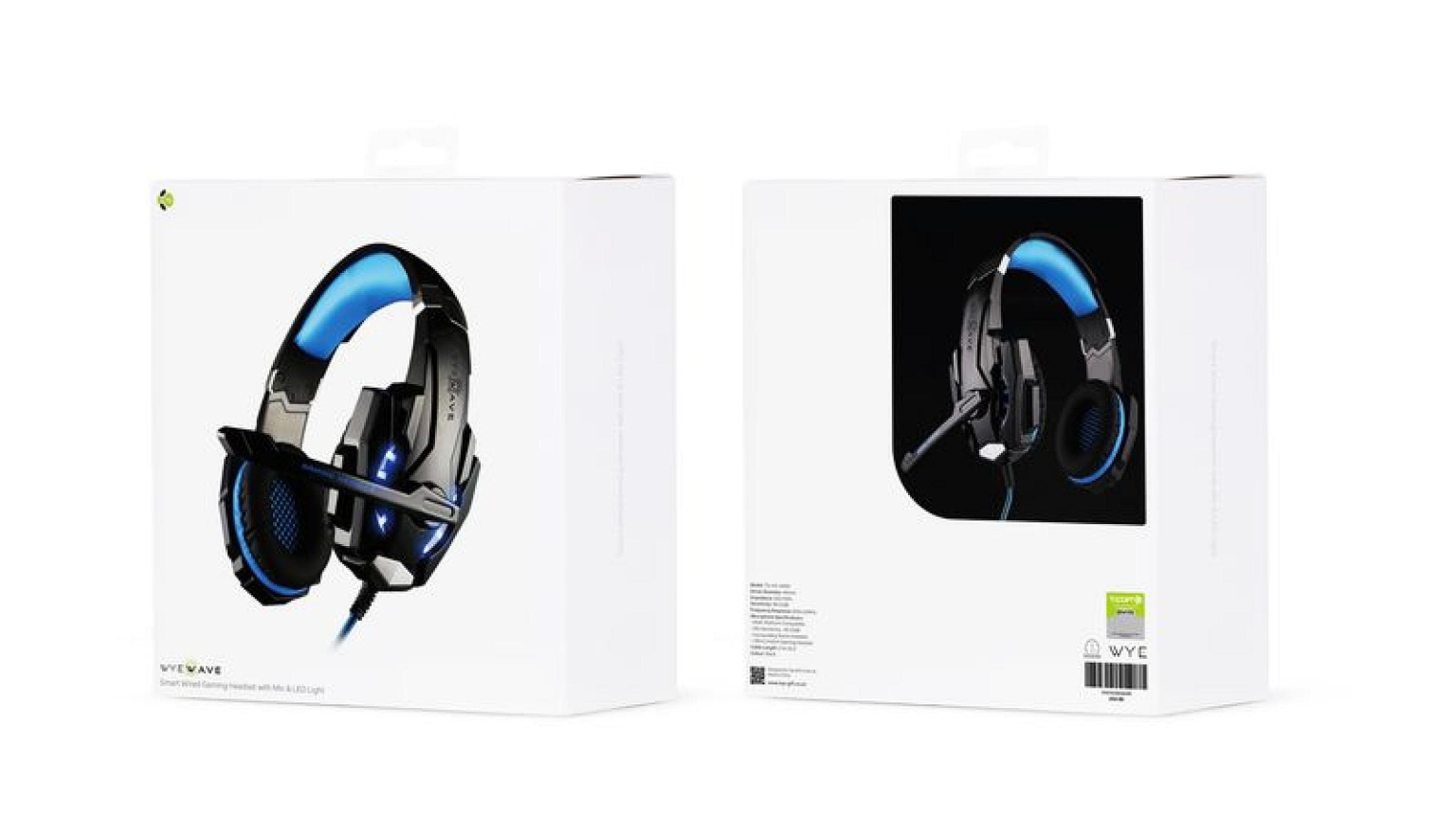 WYE HS Smart Wired Gaming Headset
