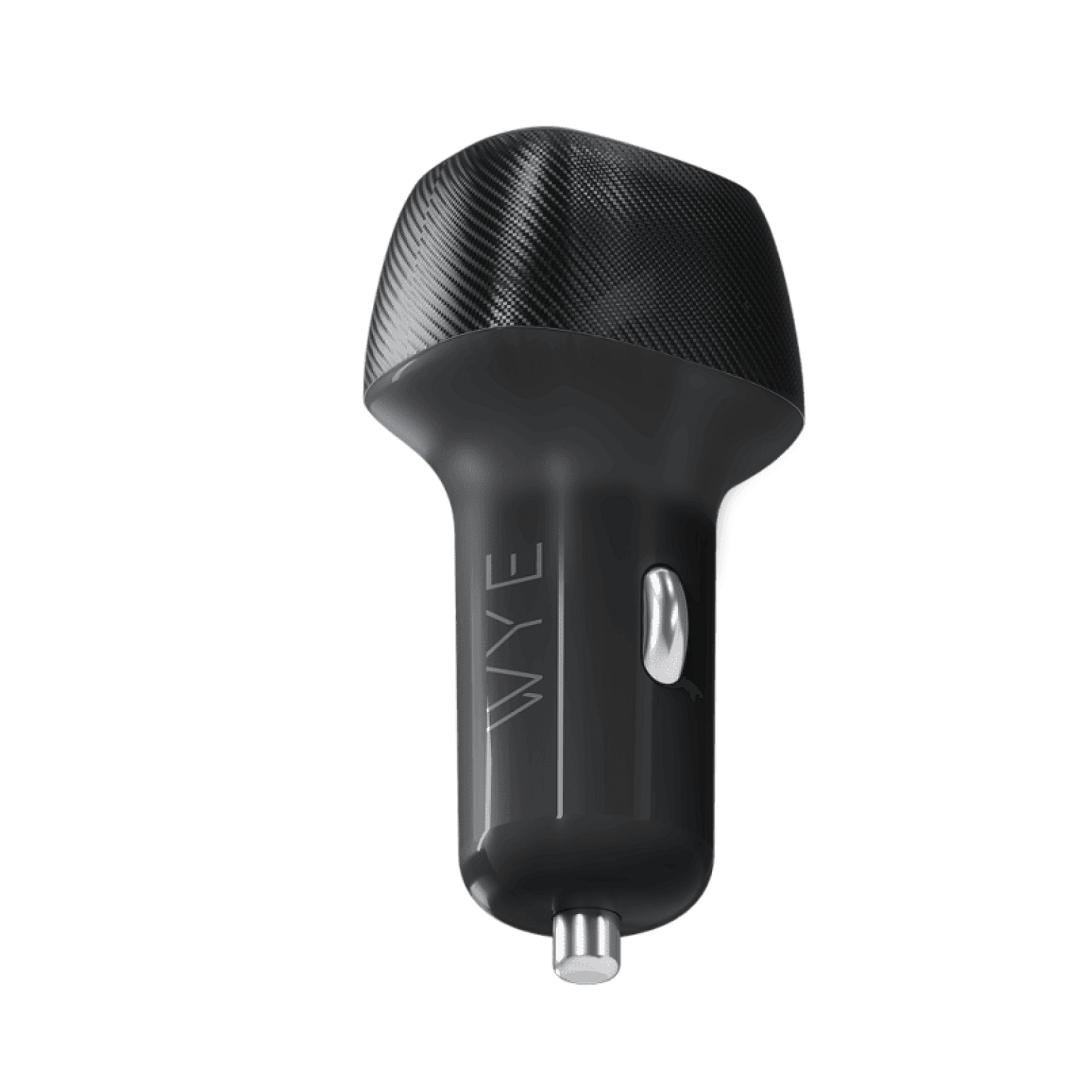 60W In-Car Charger with Dual USB-C Ports