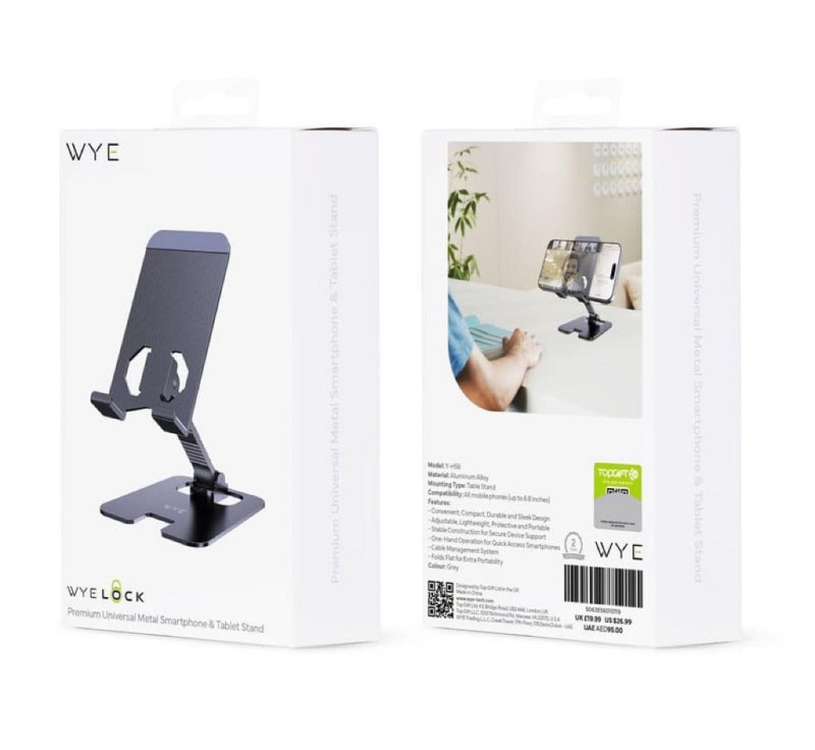 Premium Universal Metal Smartphone & Tablet Stand