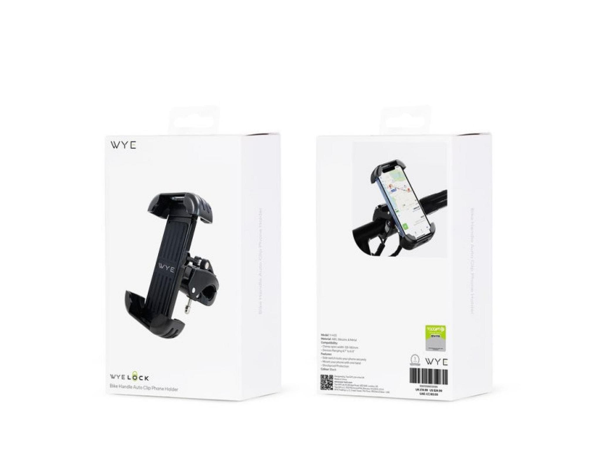 Bike Handle Auto Clip Phone Holder