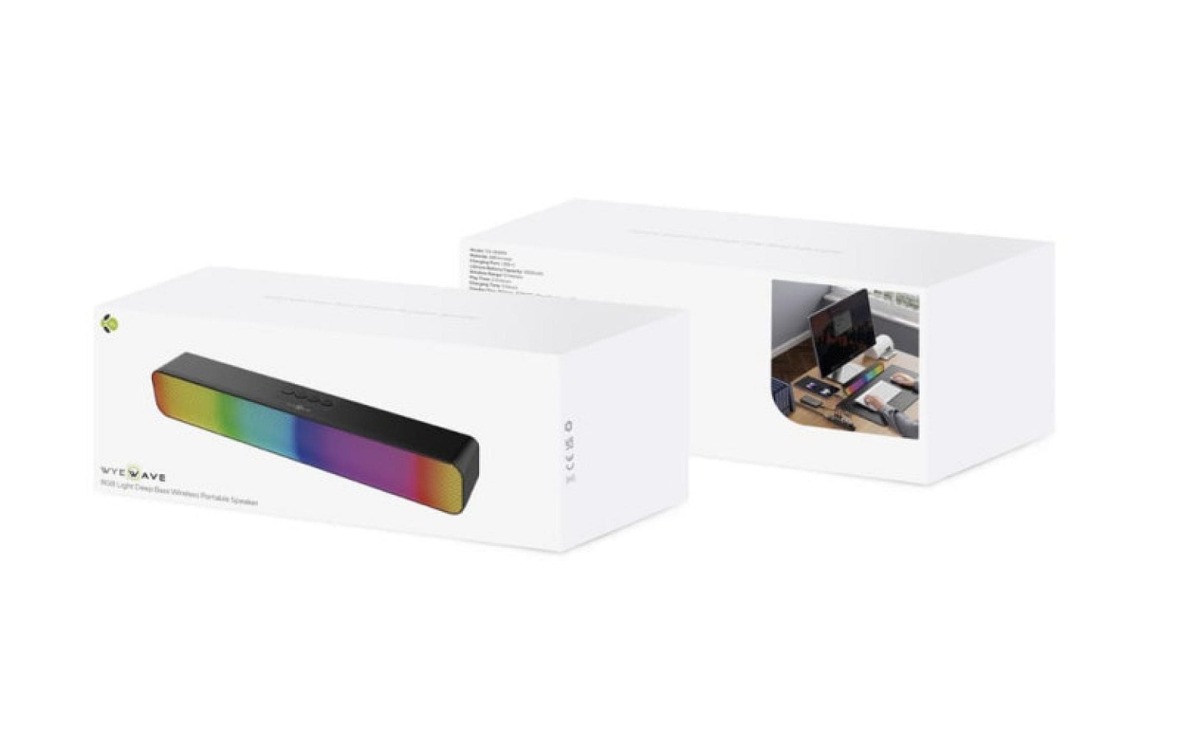 RGB Light Deep Bass Wireless Portable Speaker