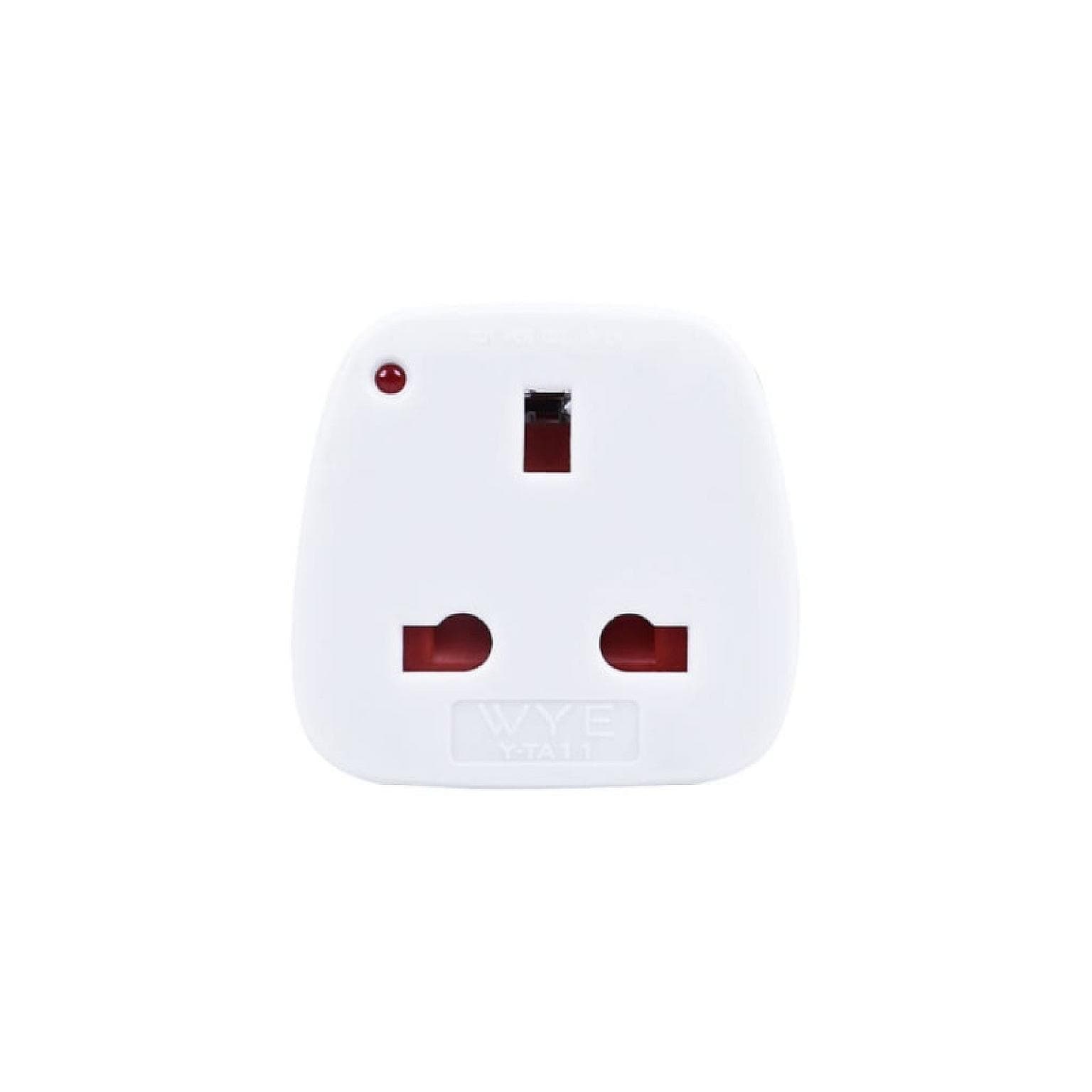 UK 3-PIN to Europe 2-PIN Travel Adaptor