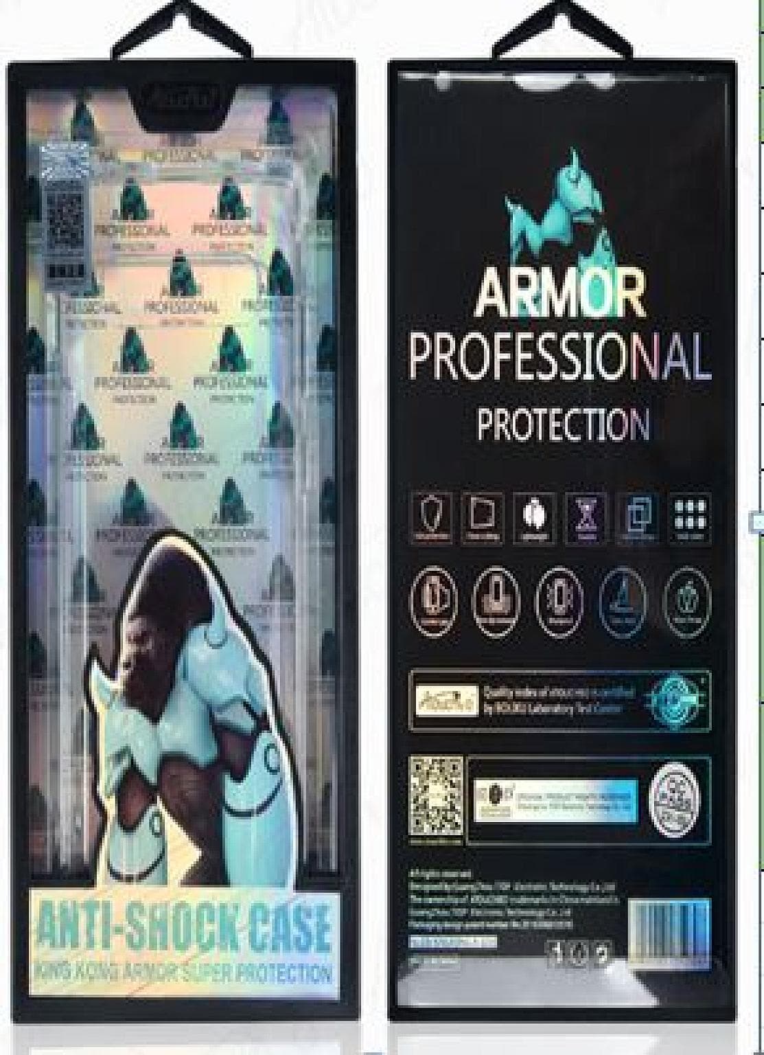 Galaxy S22 Plus Clear Anti Burst Gorilla Case