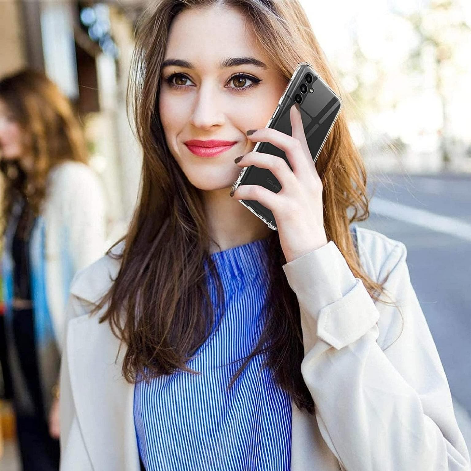 Galaxy A04S Clear Anti Drop Case