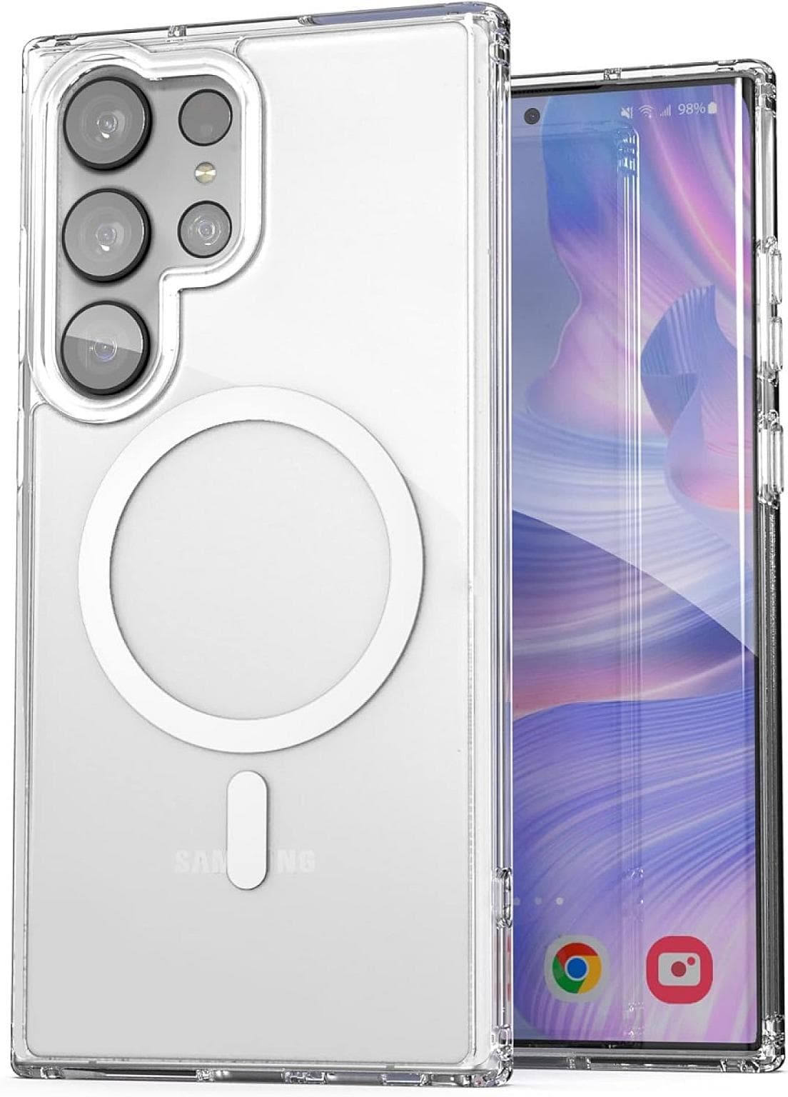 Galaxy S24 Plus Clear Magsafe Case