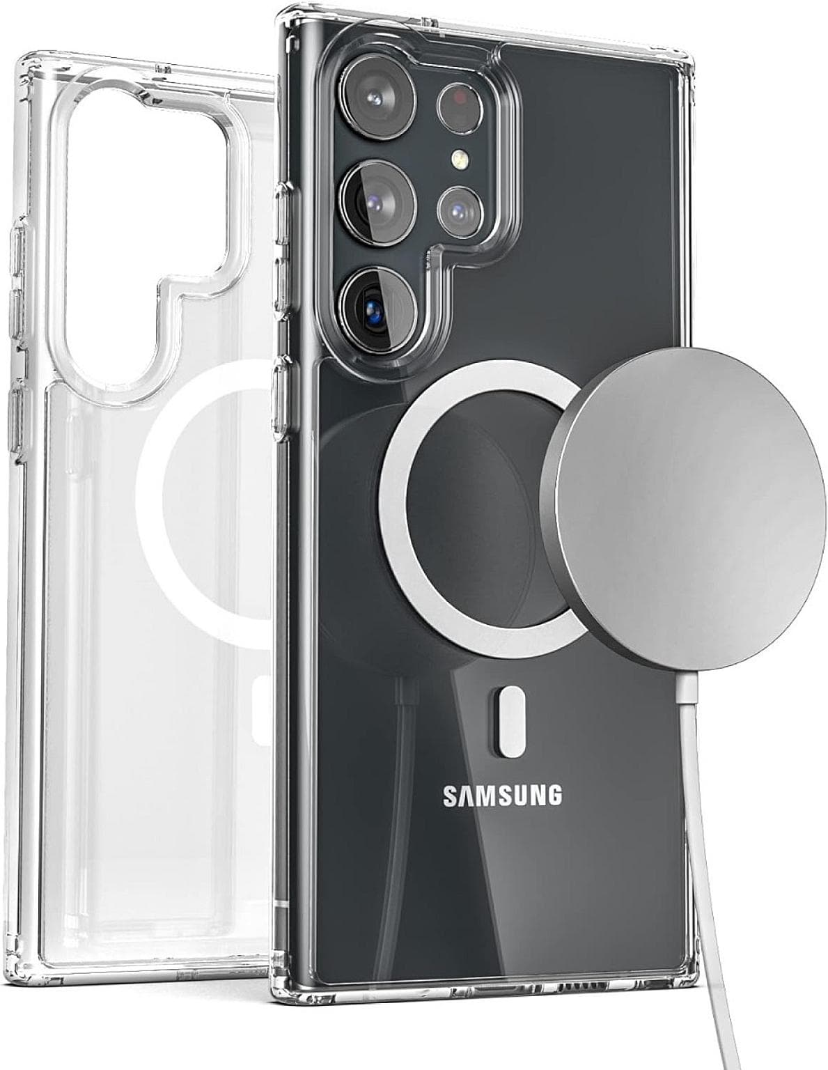 Galaxy S24 Plus Clear Magsafe Case