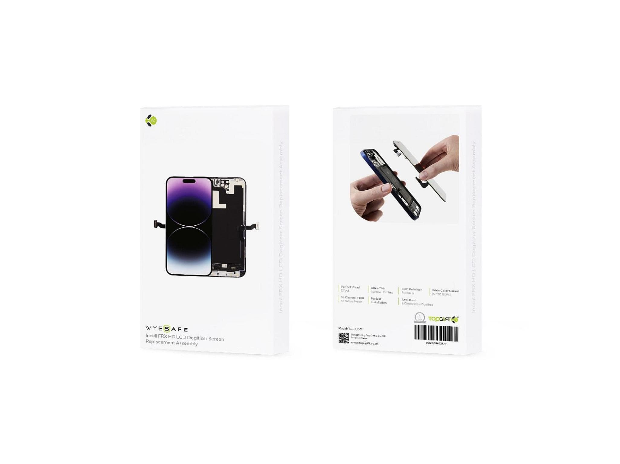 WYESAFE iPhone 14 Pro  High Quality Pull-Out LCD Screen