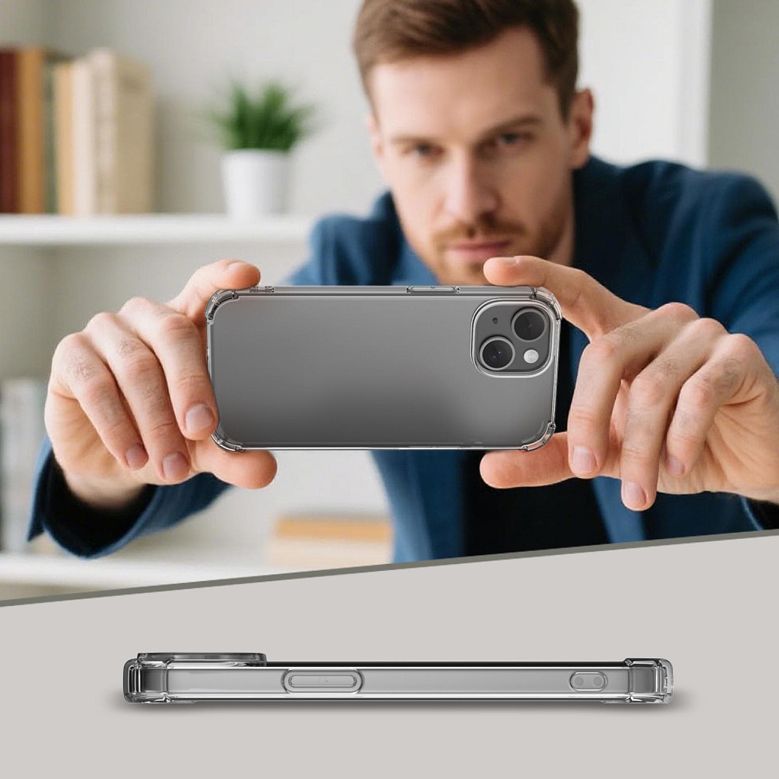 iPhone 11 Pro Max Clear Anti Drop Case