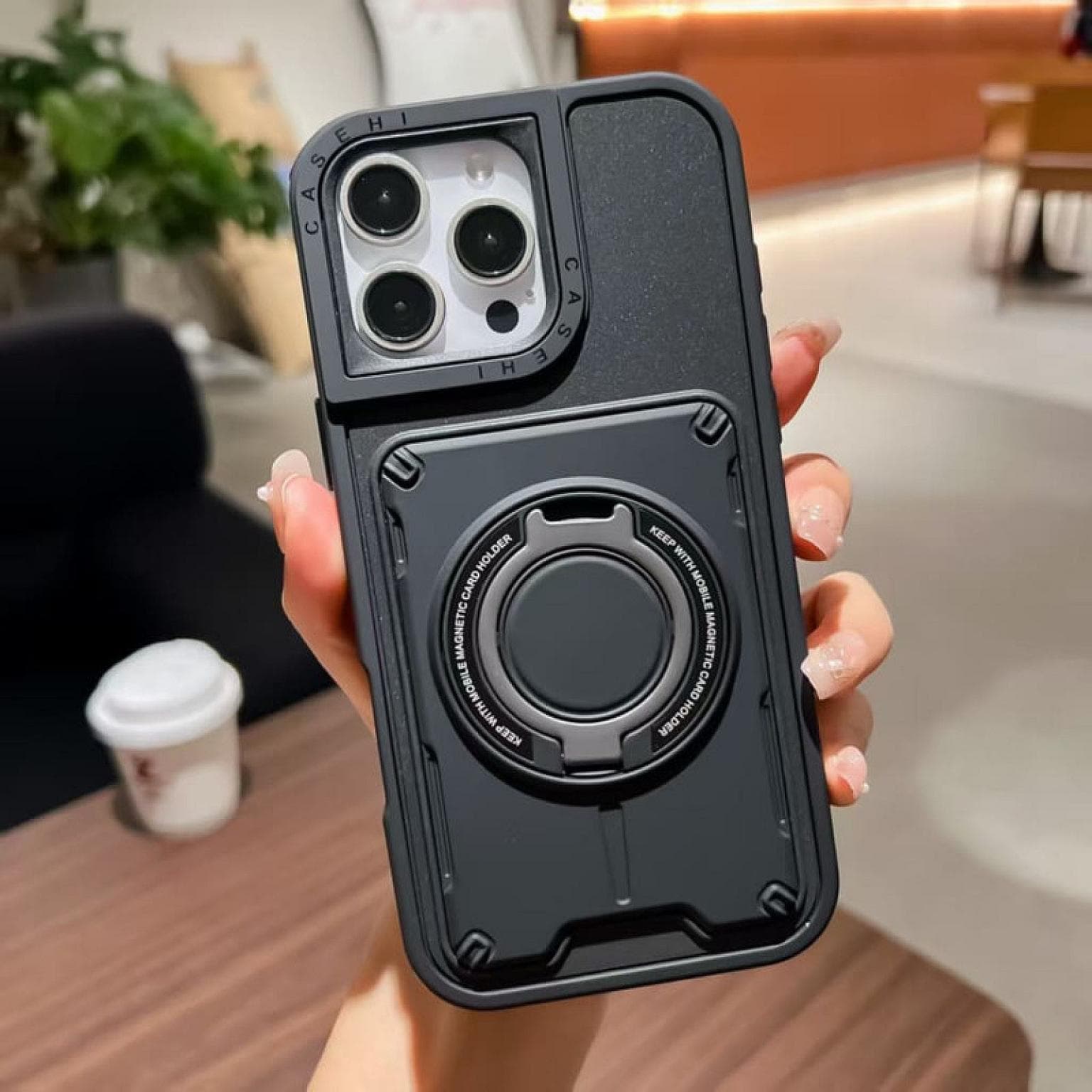 Galaxy S26 Edge Premium Tech Ring TR03 Case