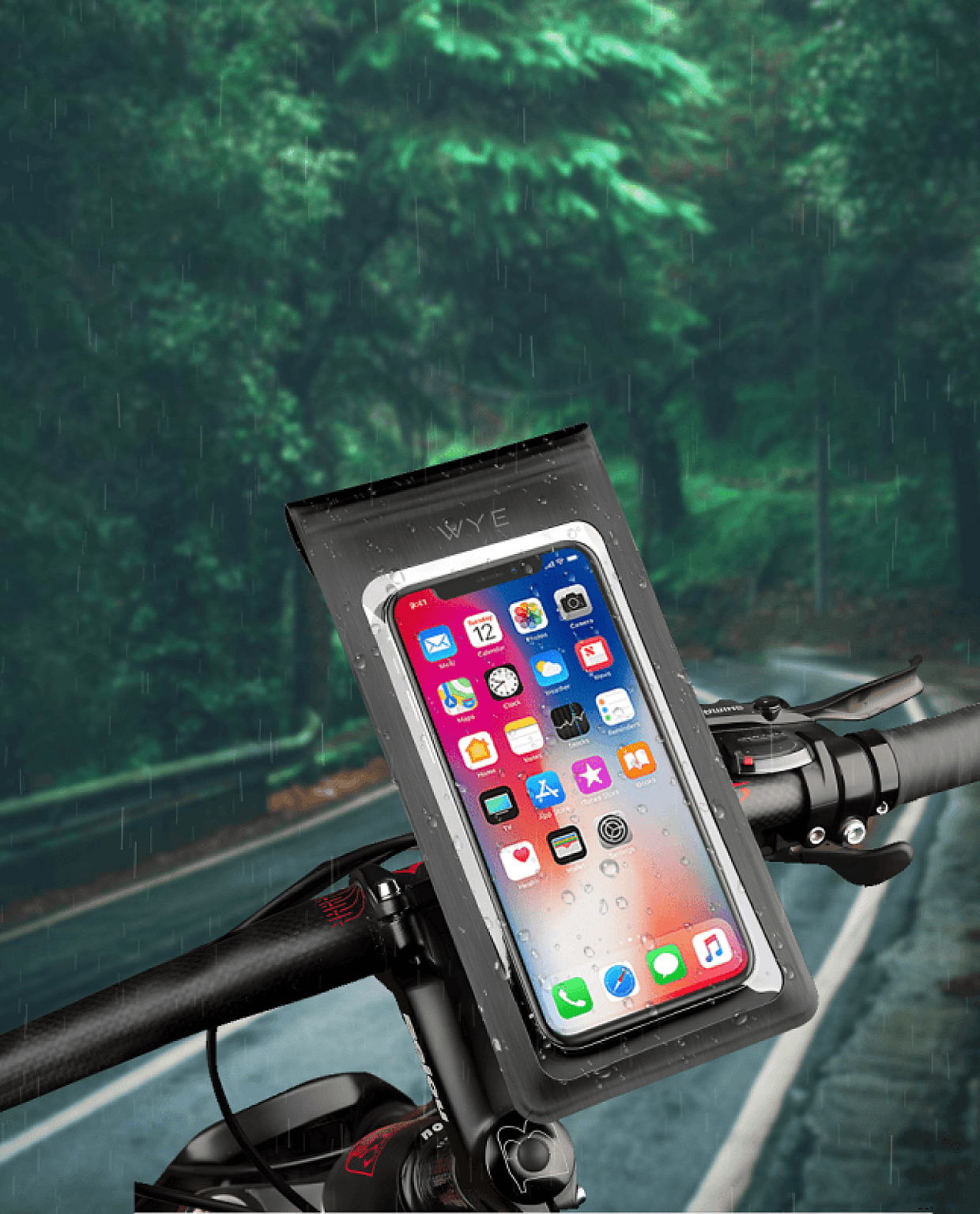 Waterproof Detatchable On-Bike Phone Holder