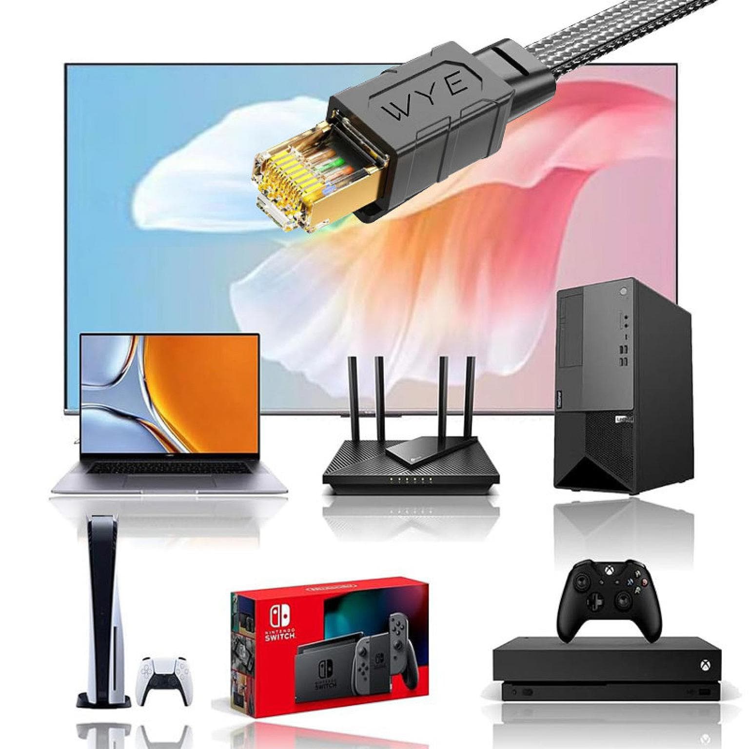 Cat8 Internet Cable 3 Meter