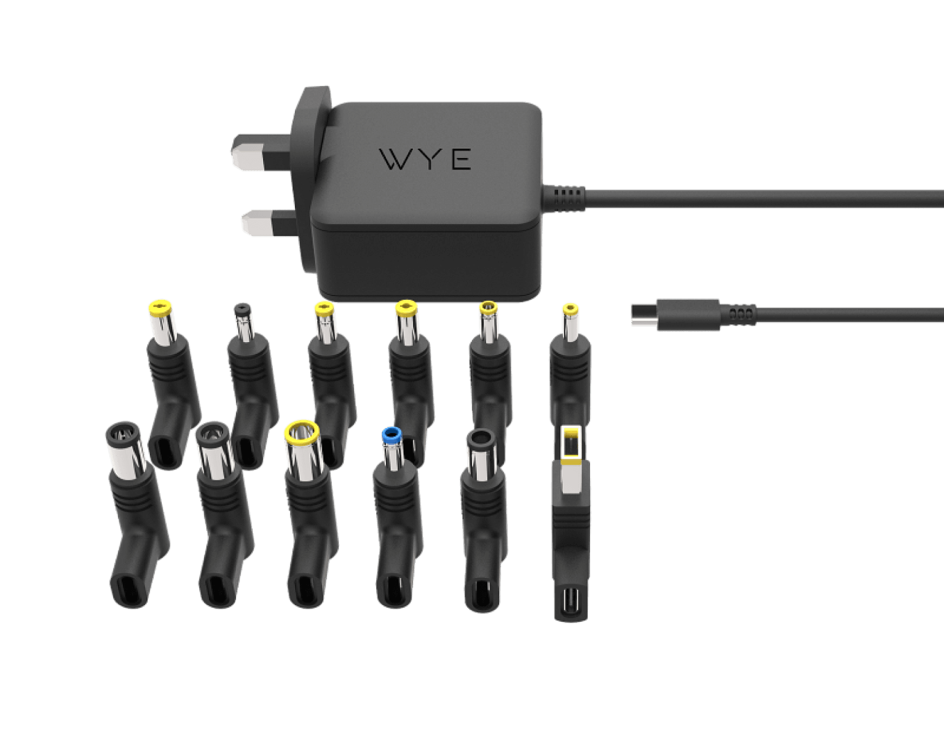 GaN 65W Universal USB-C Laptop Charger with 12 Different Tips