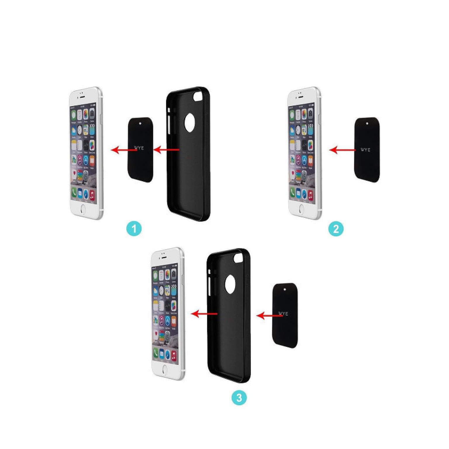 Magnetic Mounting Plate for Phones