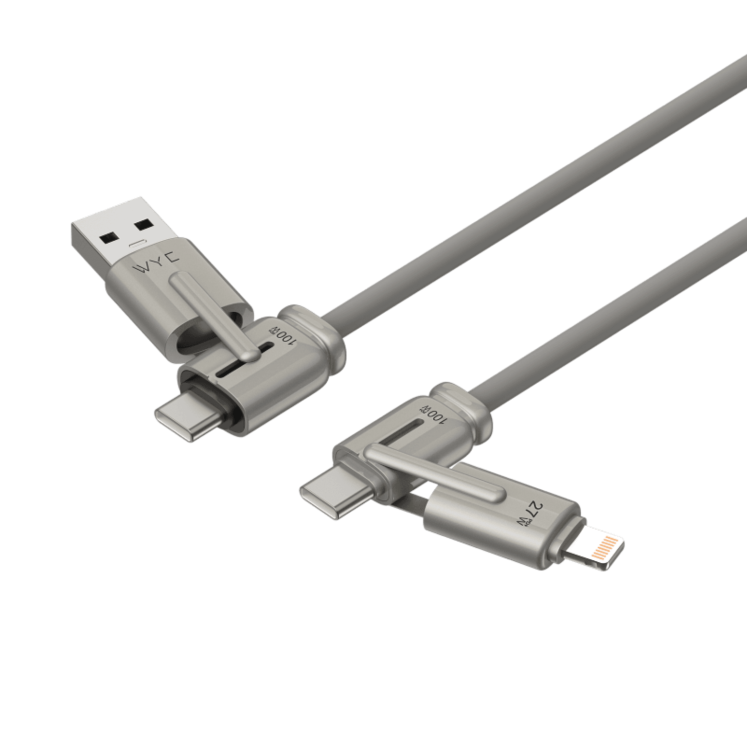 DC74 Multi Device Charging 4-in-1 Cable 1.2M