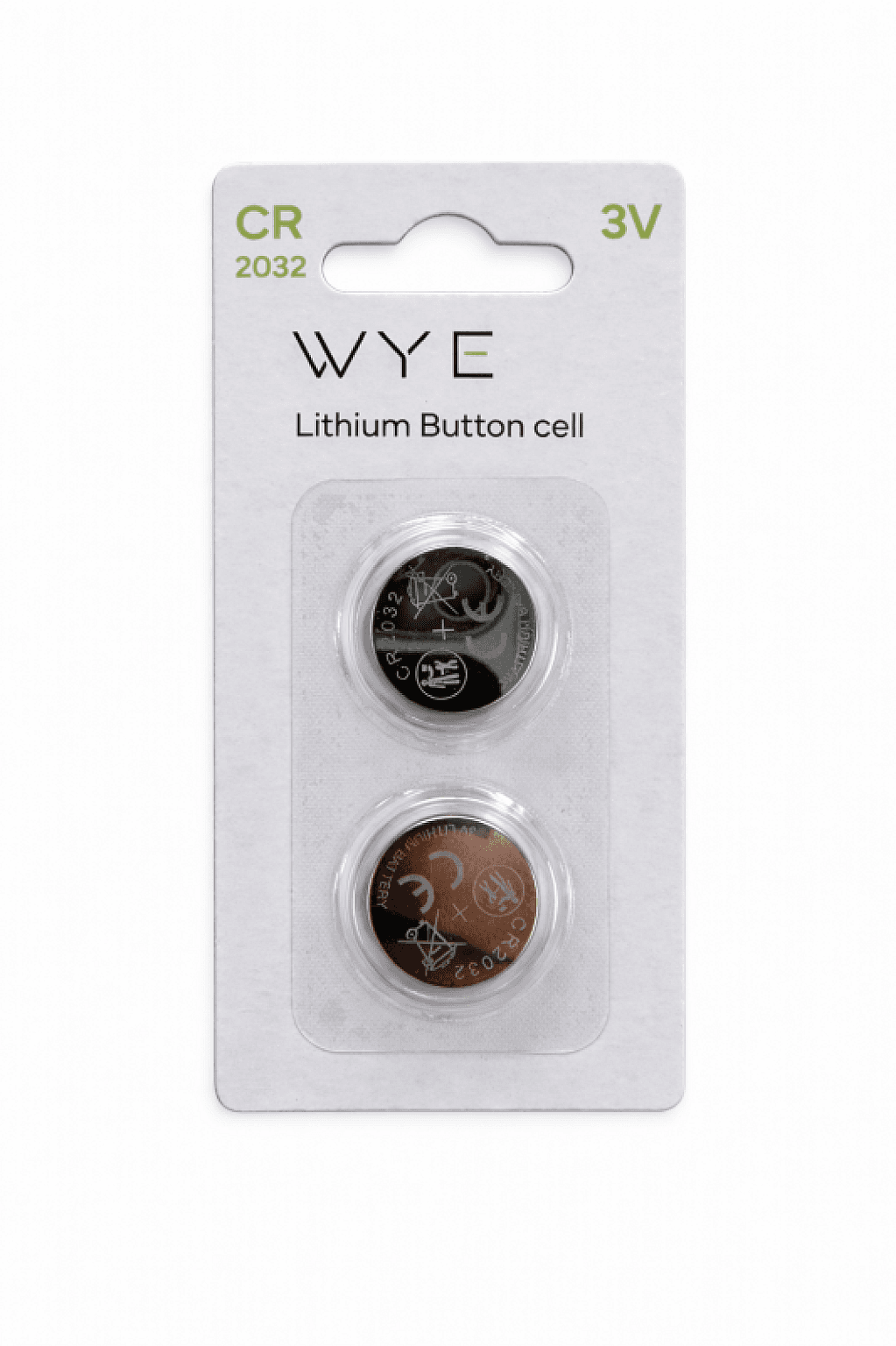 WYE Lithium Button Cell CR2032