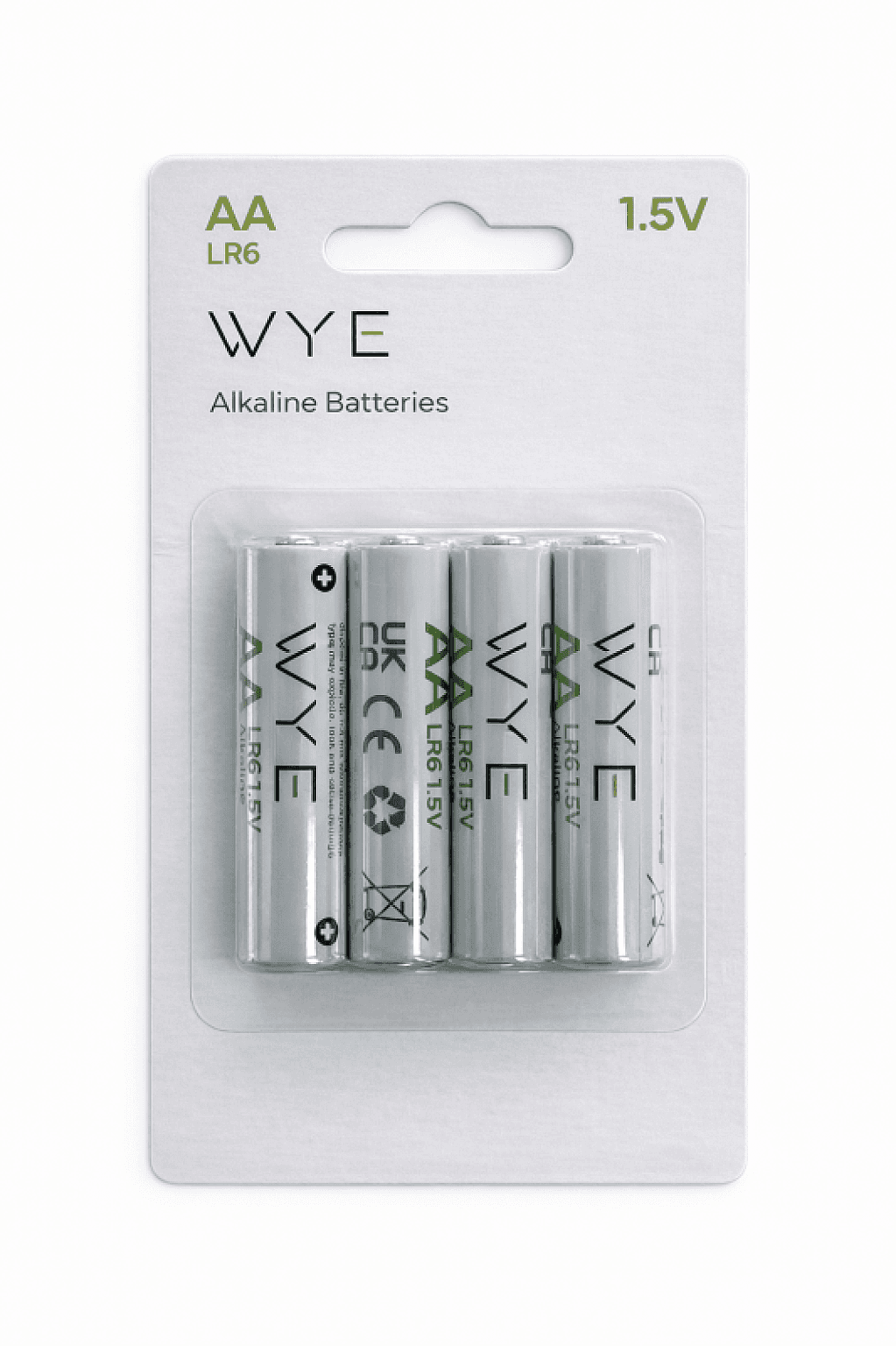 WYE Alkaline Batteries - LR6 AA