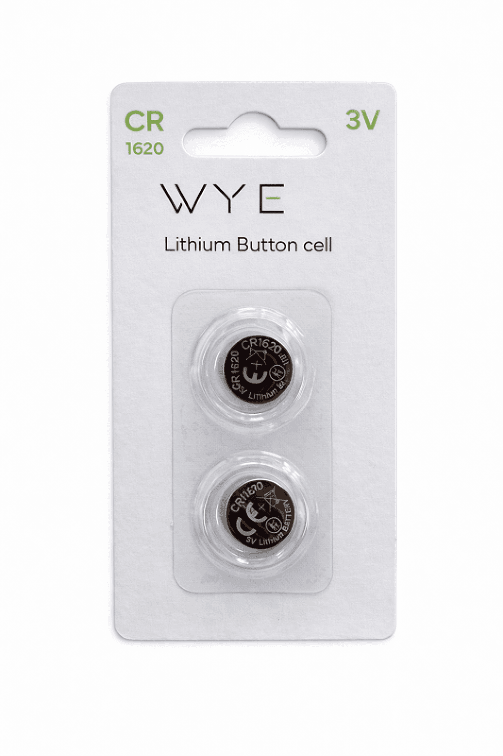 WYE Lithium Button Cell CR1620