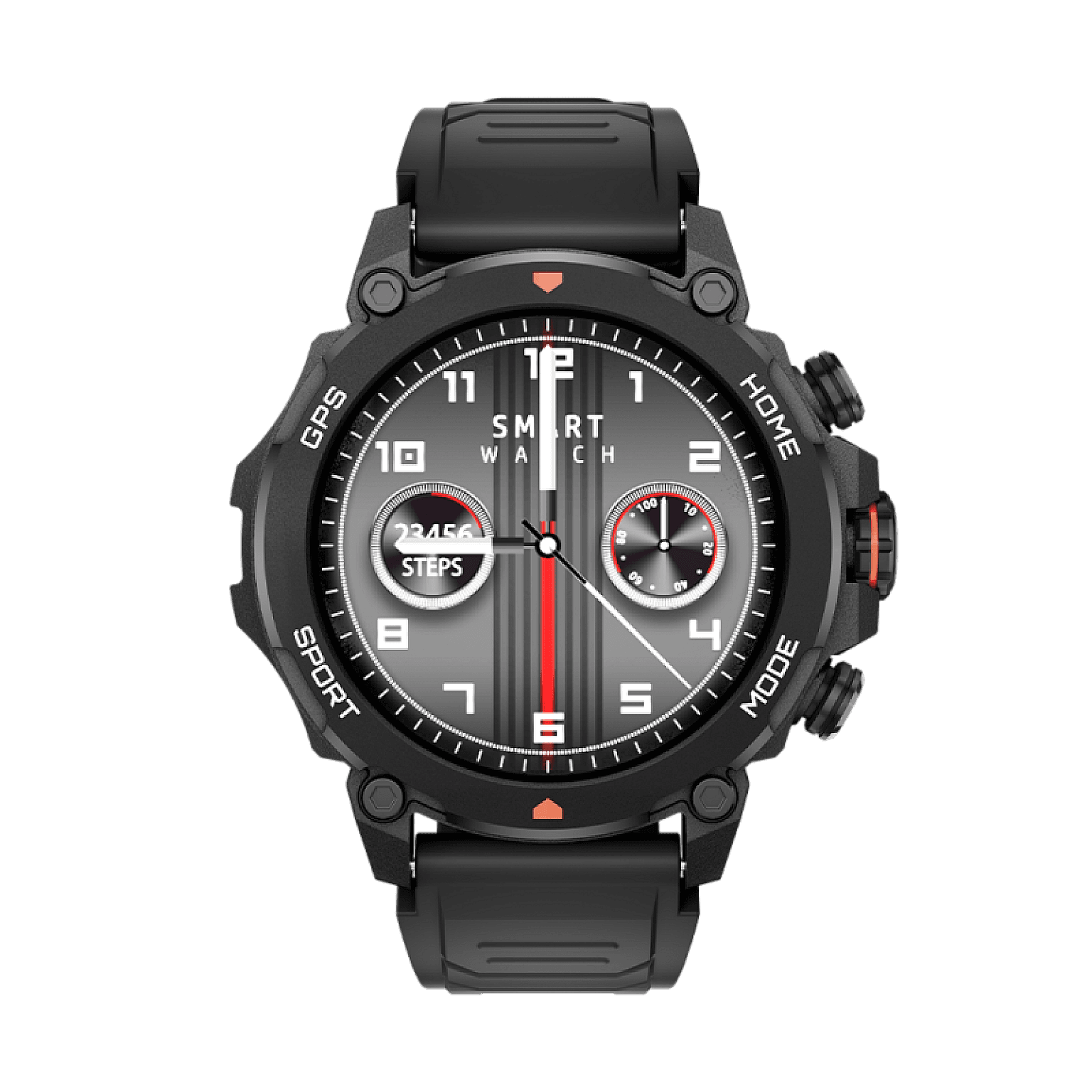 5 ATM Waterproof Fitness Smartwatch with Bluetooth Calls & Activity Tracking