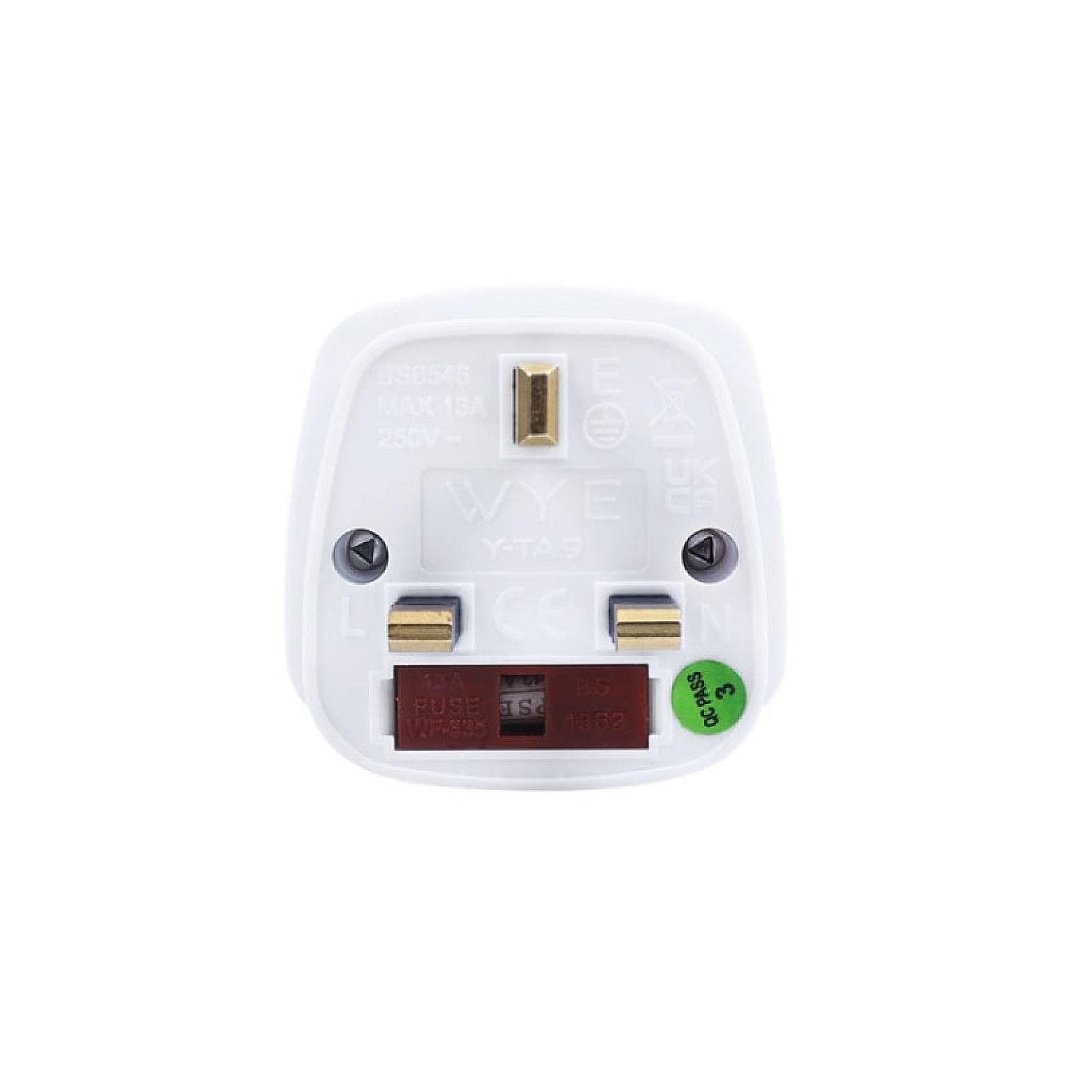 UK Plug Travel Adaptor with Multiple Sockets