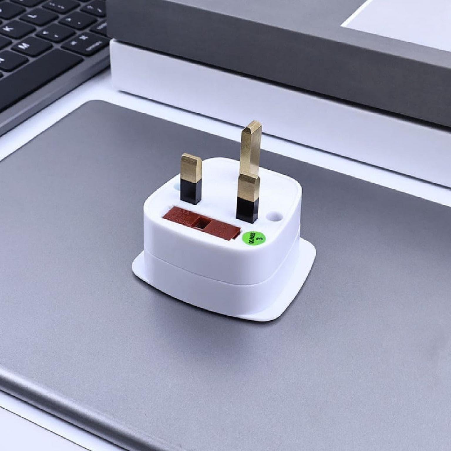 UK Plug Travel Adaptor with Multiple Sockets