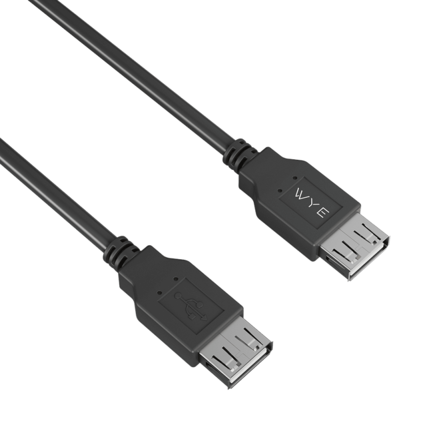 WYE USB-A Female to Female 2m