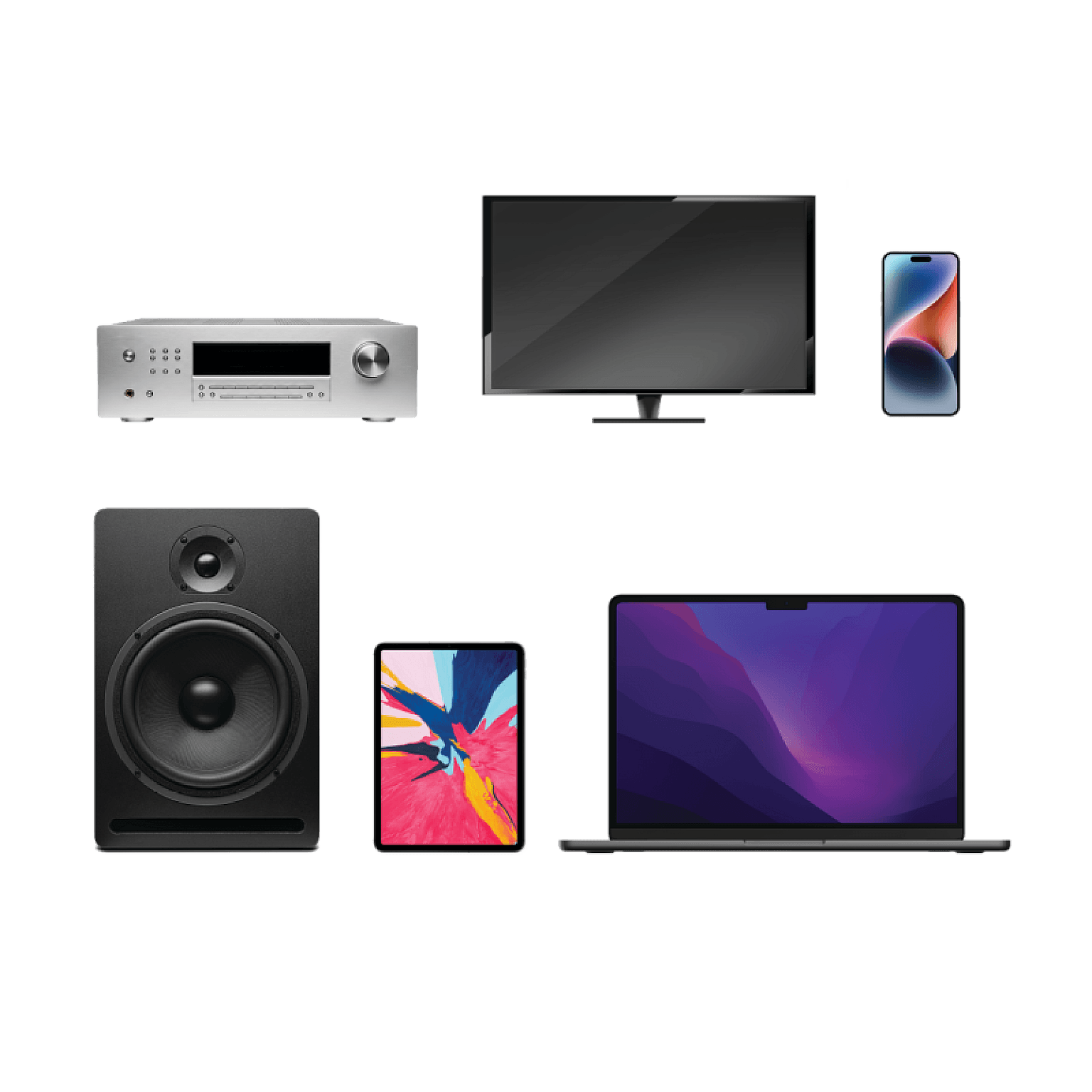 3.5mm Male to 2 RCA Female Audio Splitter Cable 0.1m