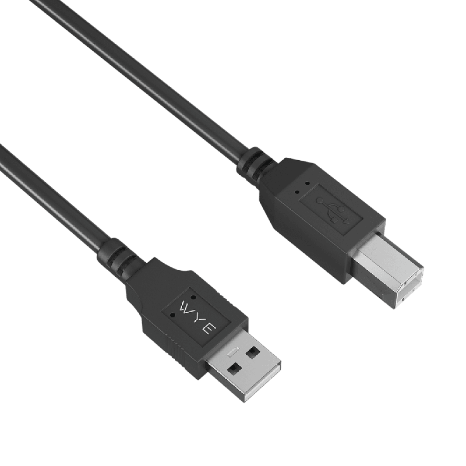WYE USB-A to USB-B Printer Cable 2m