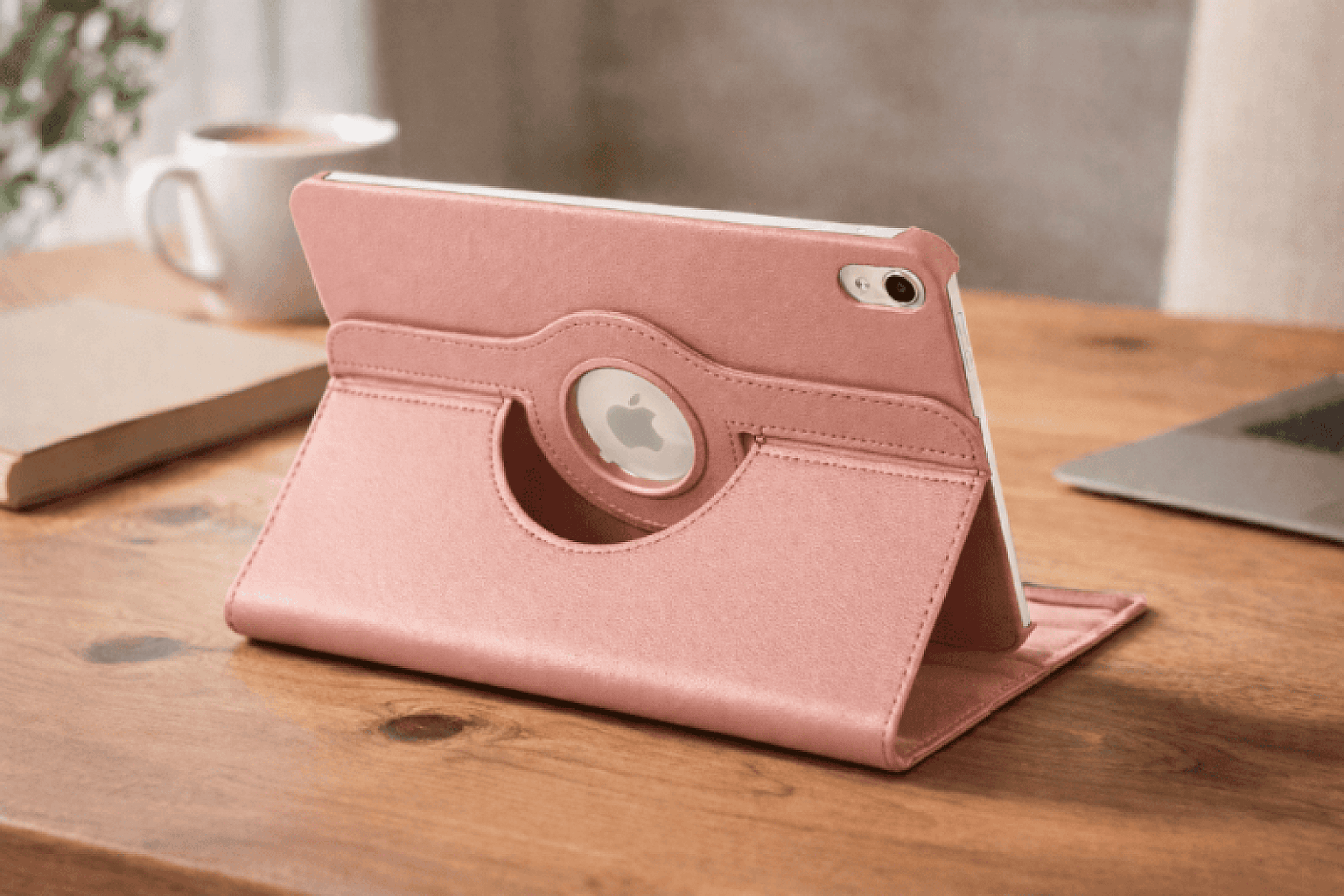 iPad A16 (2025) - 360 Rotation Leather TBC02 Case