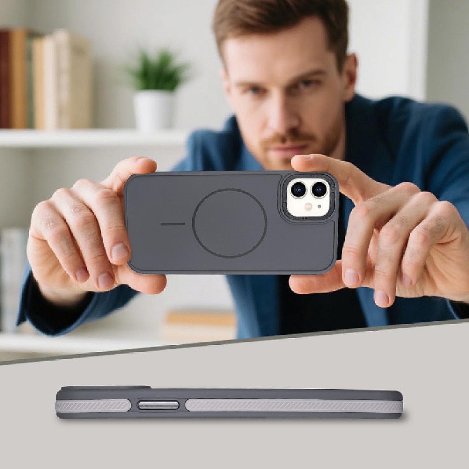 iPhone 11 Soft PC22 SideGrip Mag Case