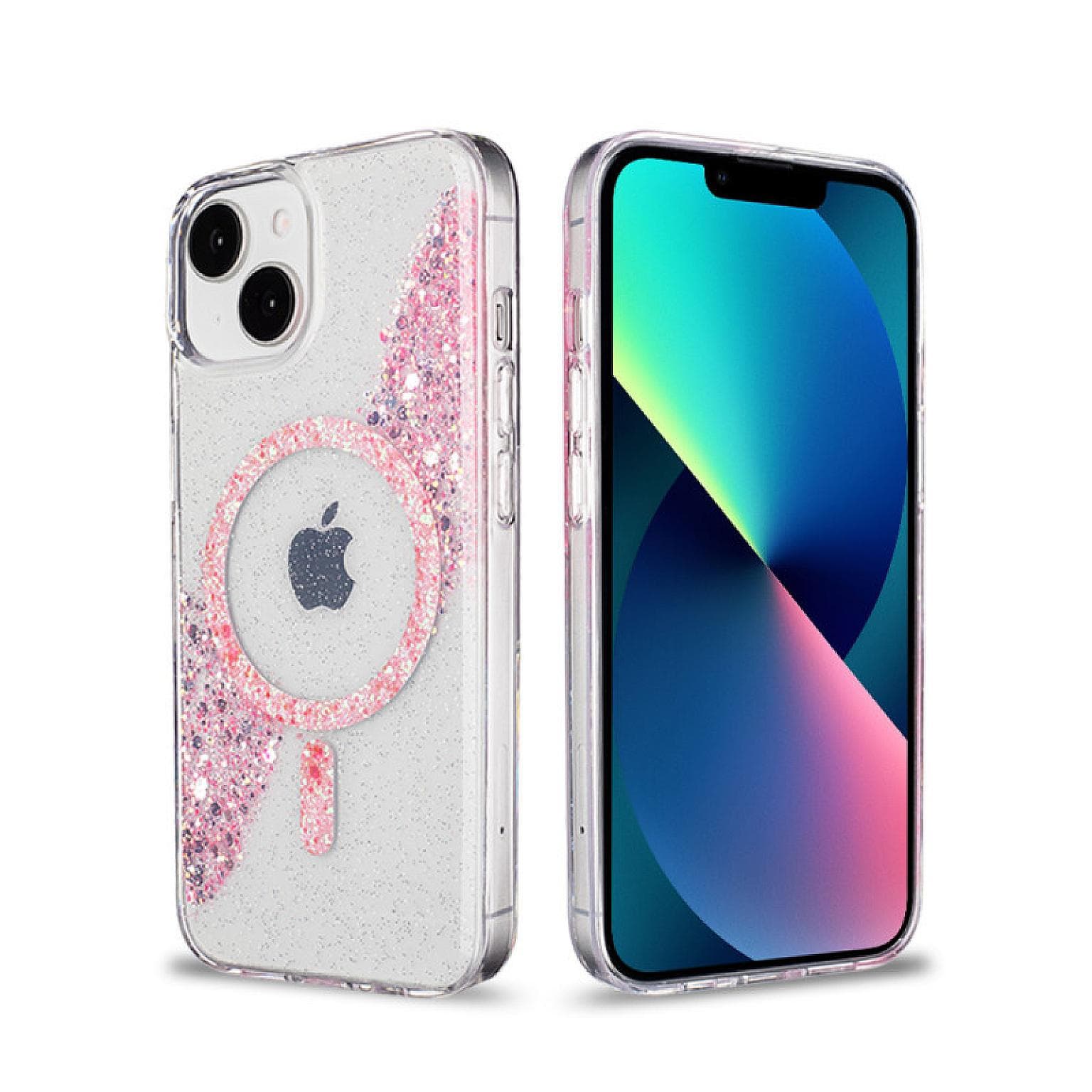 iPhone 12/12 Pro Sparkle Magnetic Ring FC26 Case