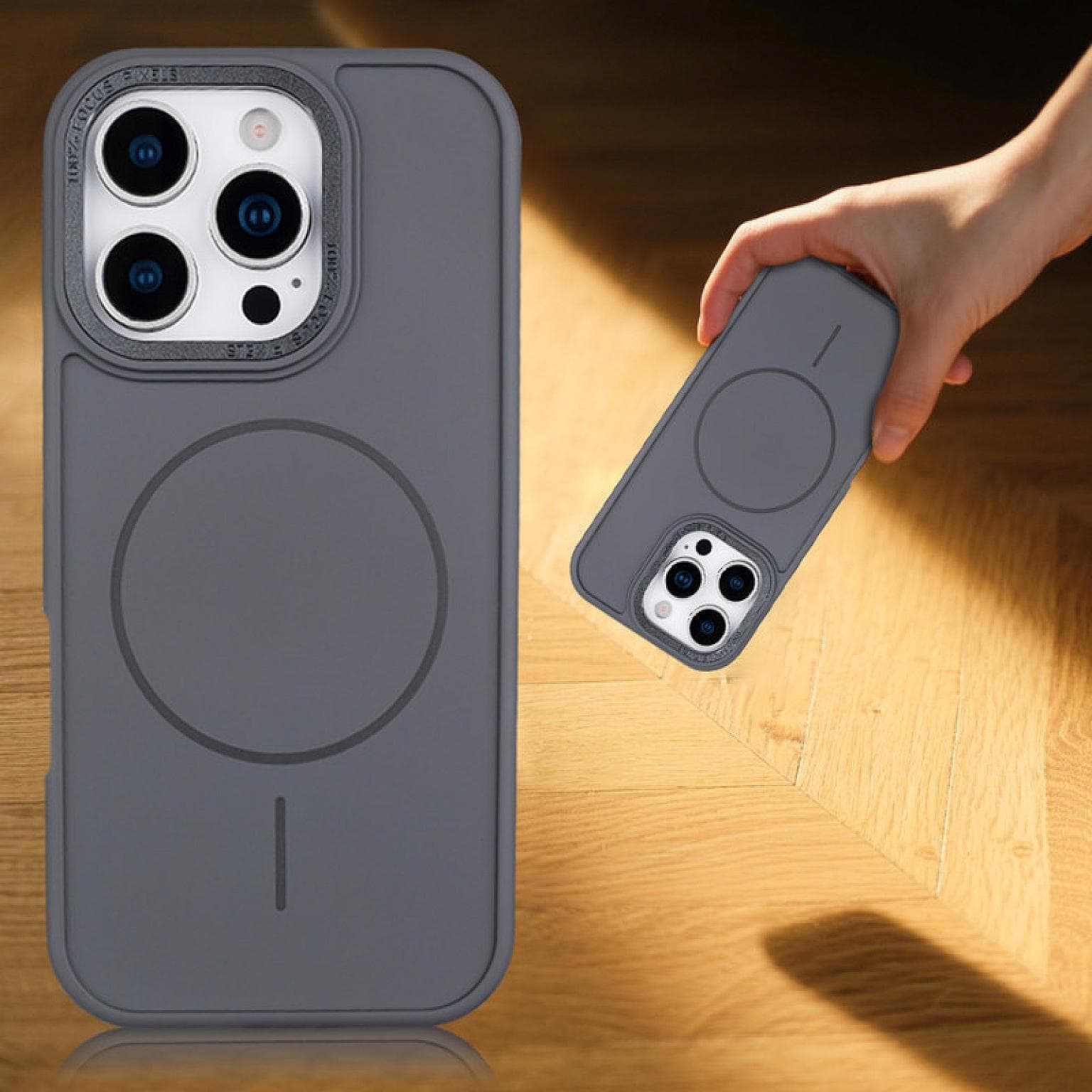 iPhone 15 Pro Soft PC22 SideGrip Mag Case