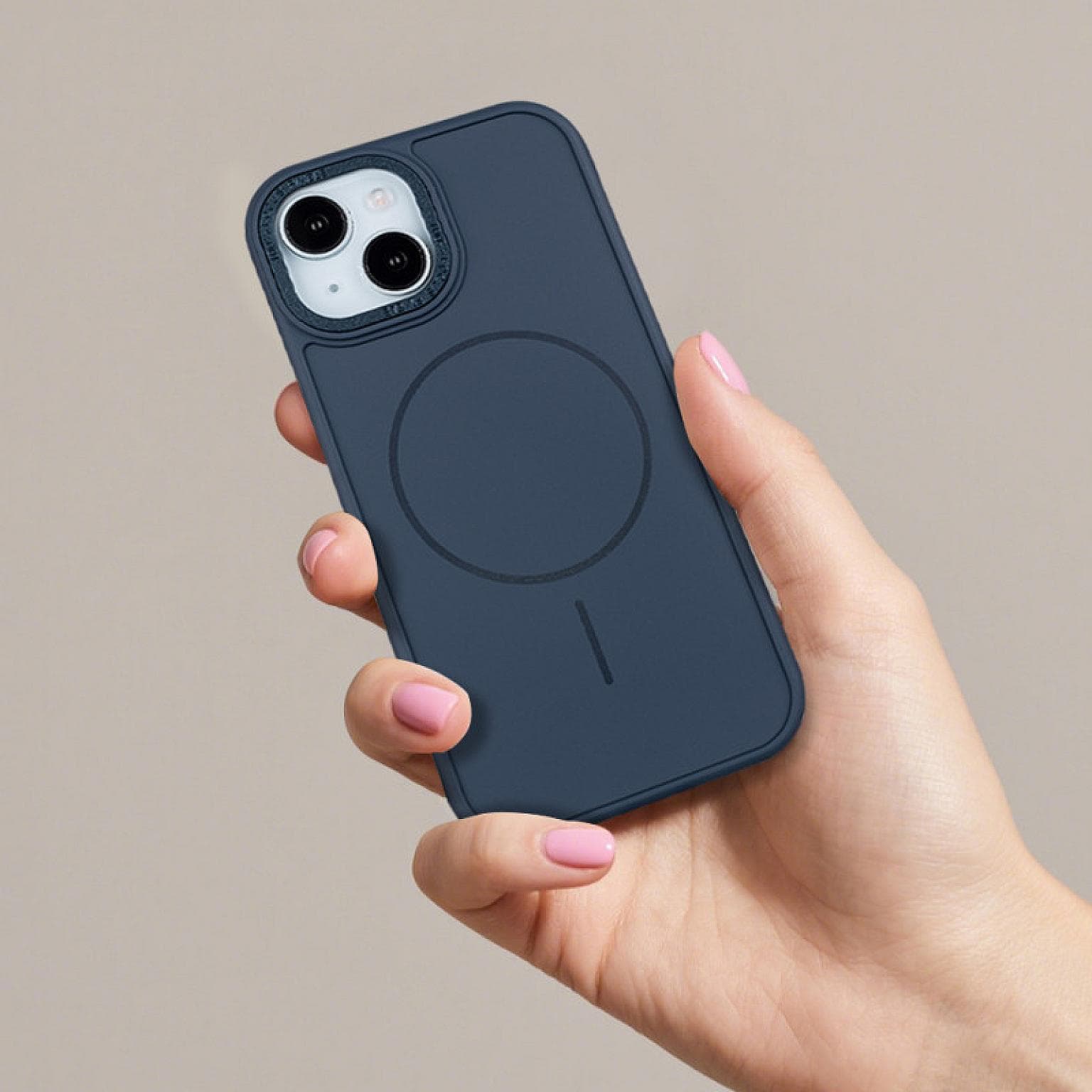 iPhone 15 Soft PC22 SideGrip Mag Case