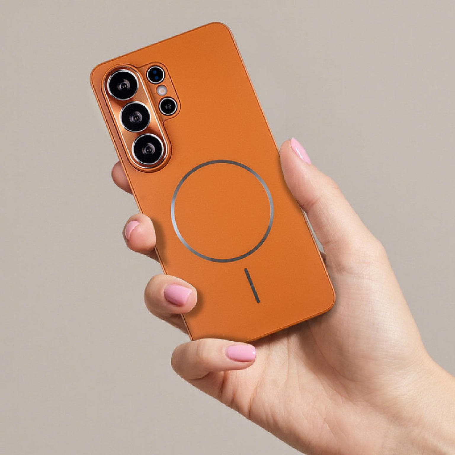 Galaxy S25 Ultra Premium Magnetic Ring PC54 Case