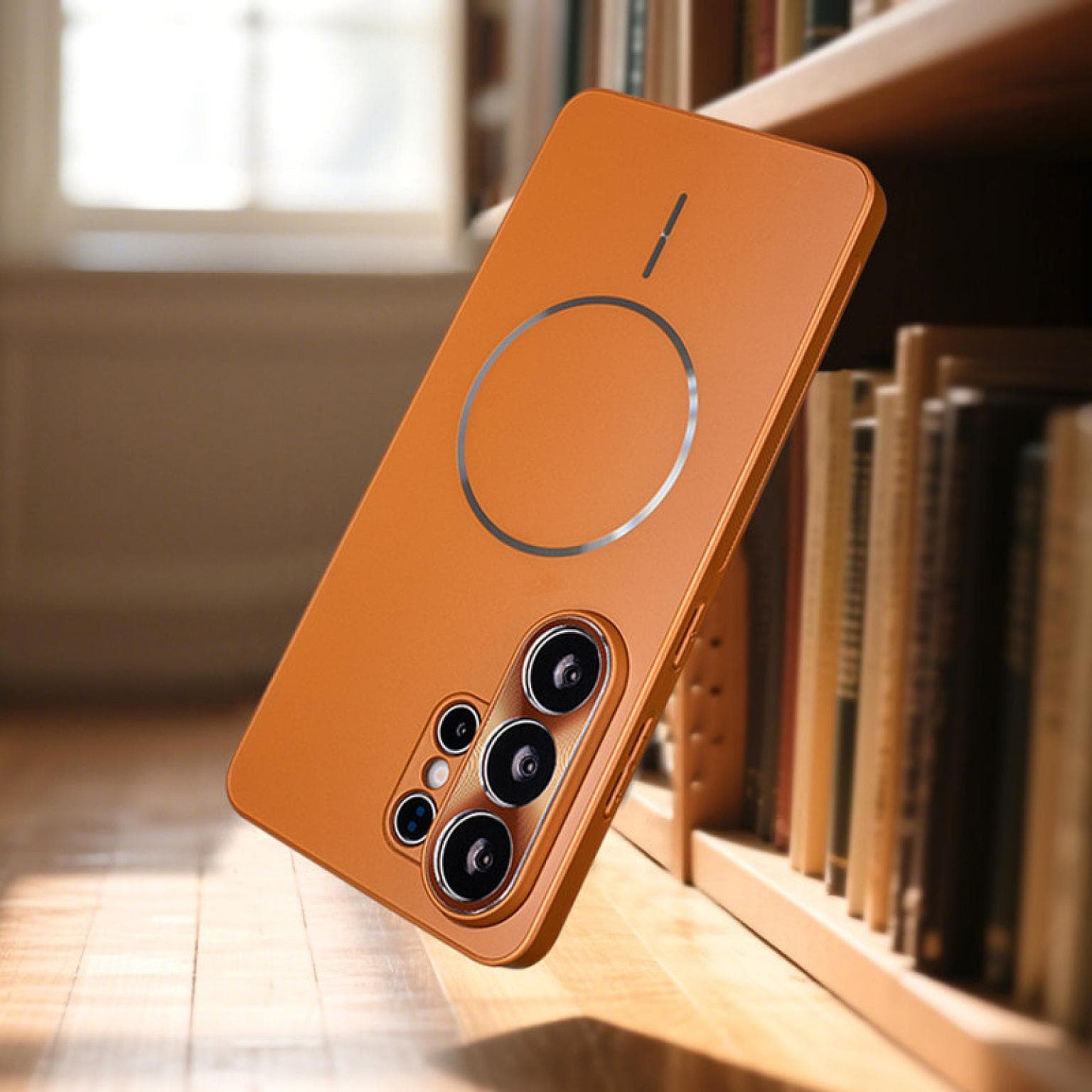 Galaxy S25 Ultra Premium Magnetic Ring PC54 Case