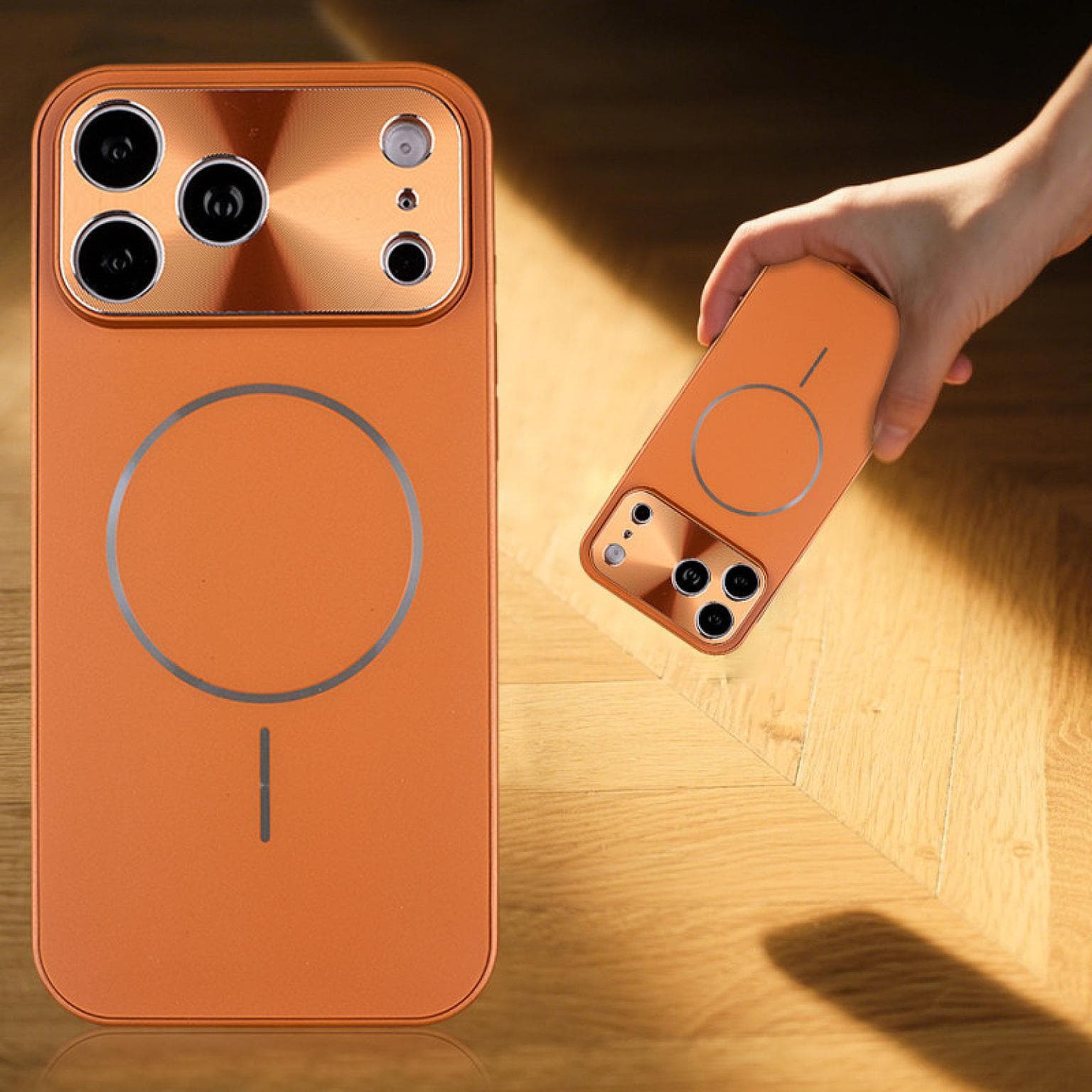 iPhone 17 Pro Premium Magnetic Ring PC54 Case